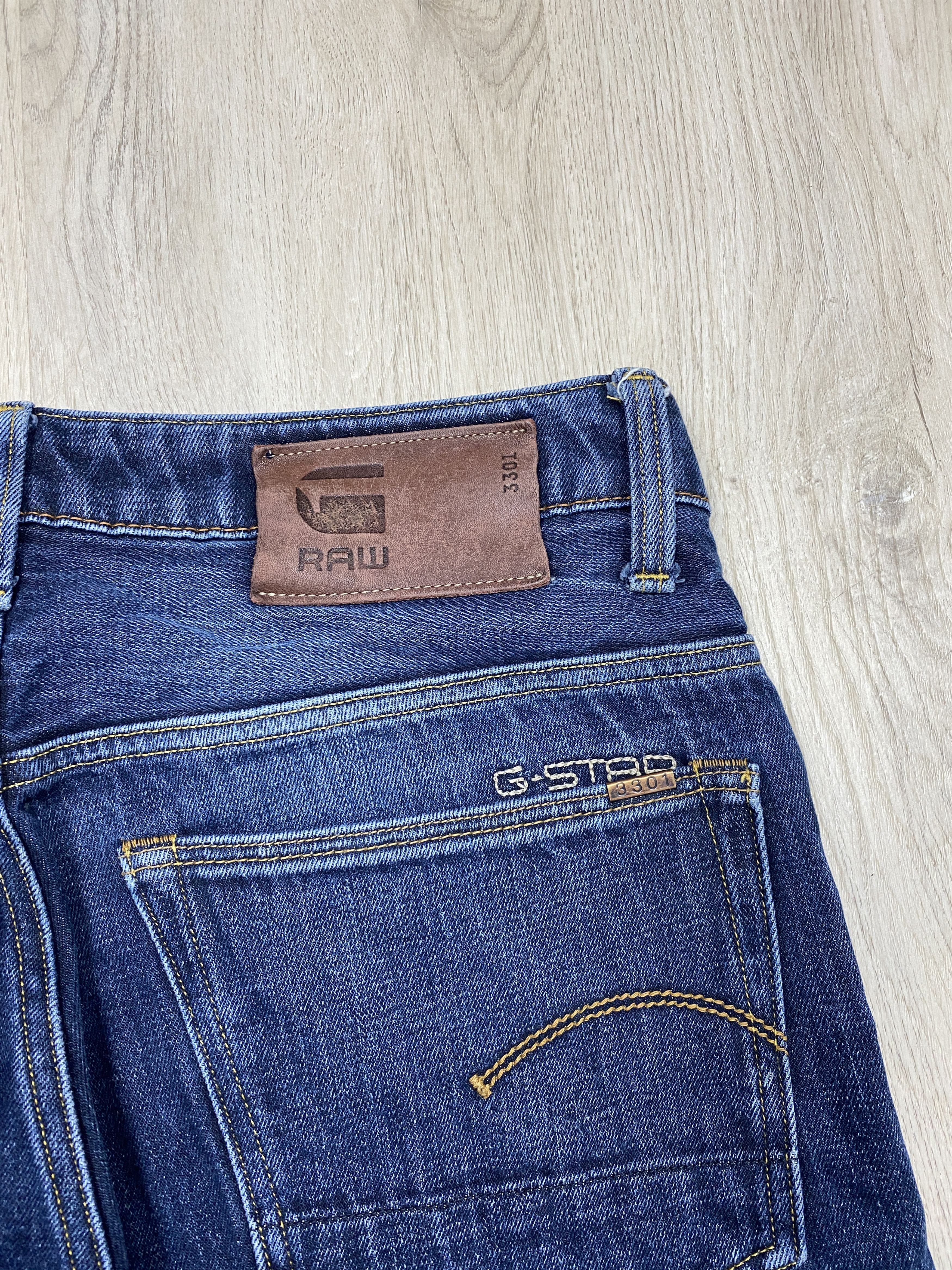 G-Star G Star Raw Vintage Mens Denim Pants Low Tapered Jeans Size US 32 / EU 48 - 10 Thumbnail