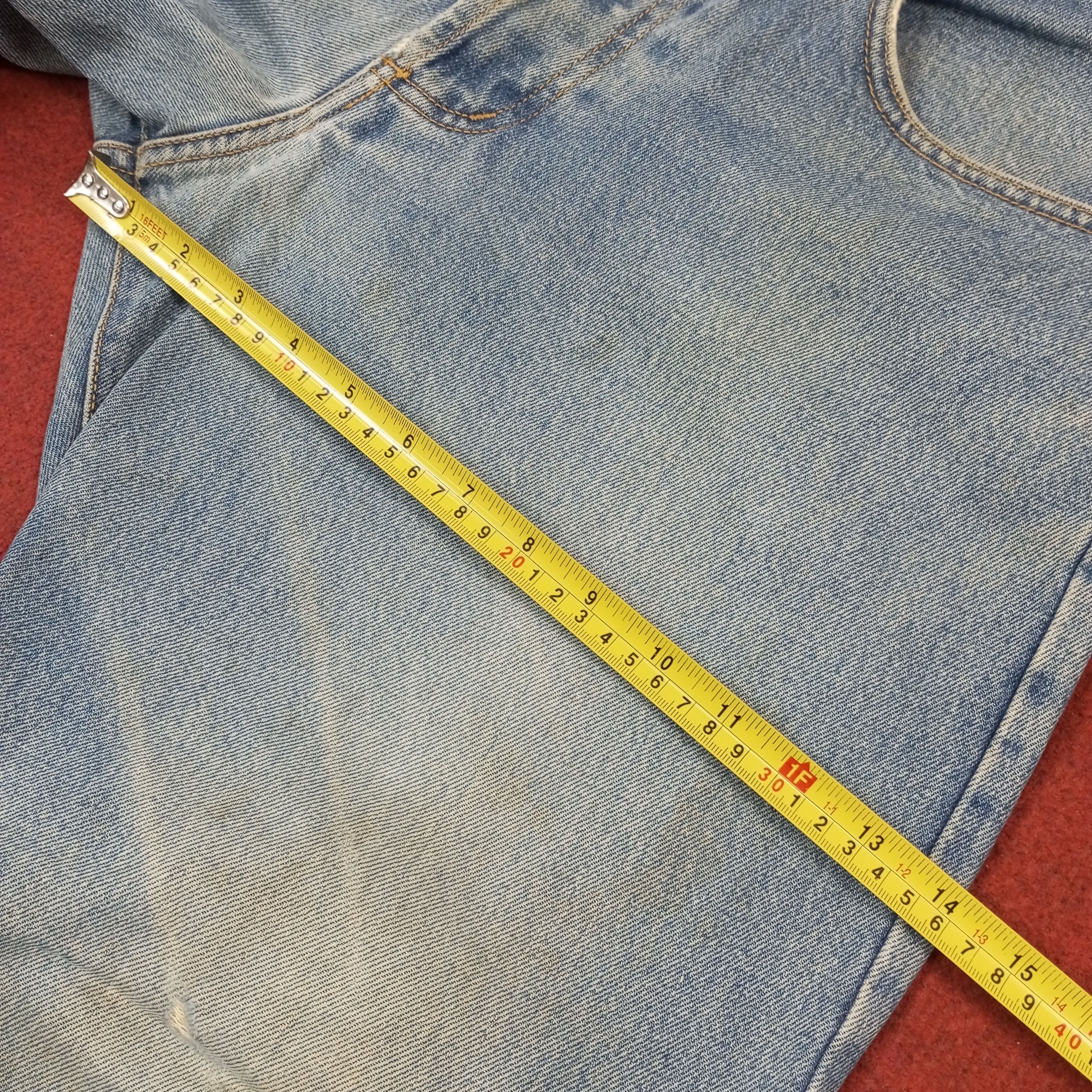 Stussy × Vintage Stussy Made In USA Streetwear Custom Art Jeans c217n28 Size US 32 / EU 48 - 9 Thumbnail