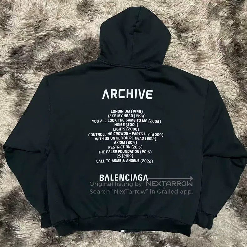 Balenciaga Balenciaga Hoodie Size US S / EU 44-46 / 1 - 2 Thumbnail