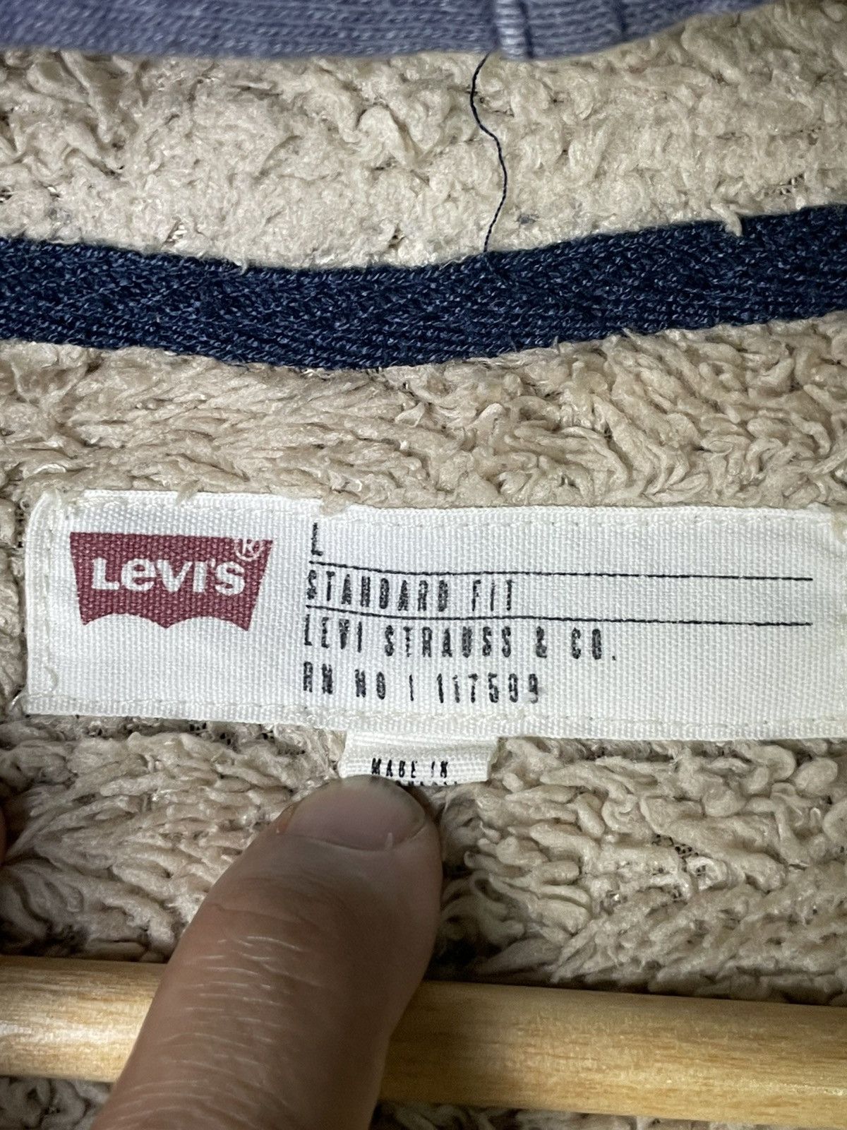 Designer × Levi's × Vintage Levi’s x Vintage Everyday Zip-up Hoodie (33) Size US L / EU 52-54 / 3 - 9 Thumbnail