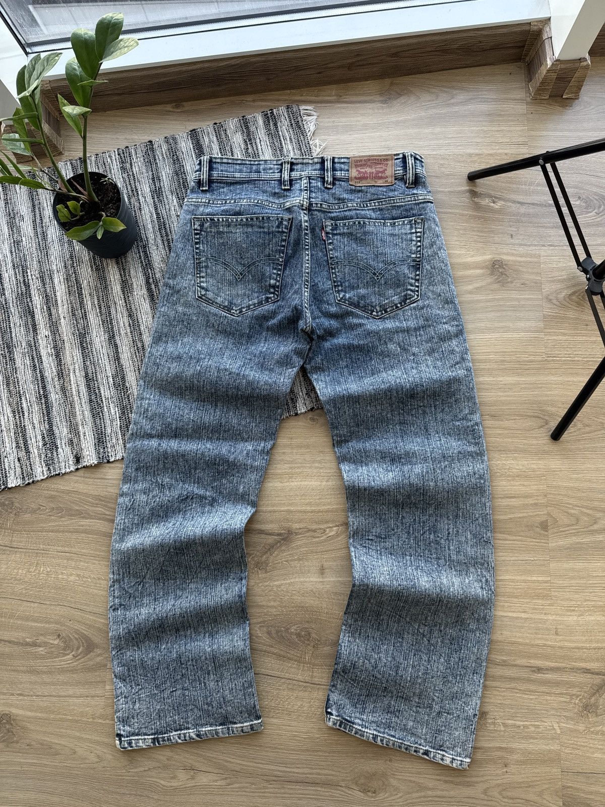 Levi's × Vintage Vintage Levis 513 washed distressed denim Pants Size US 34 / EU 50 - 1 Thumbnail