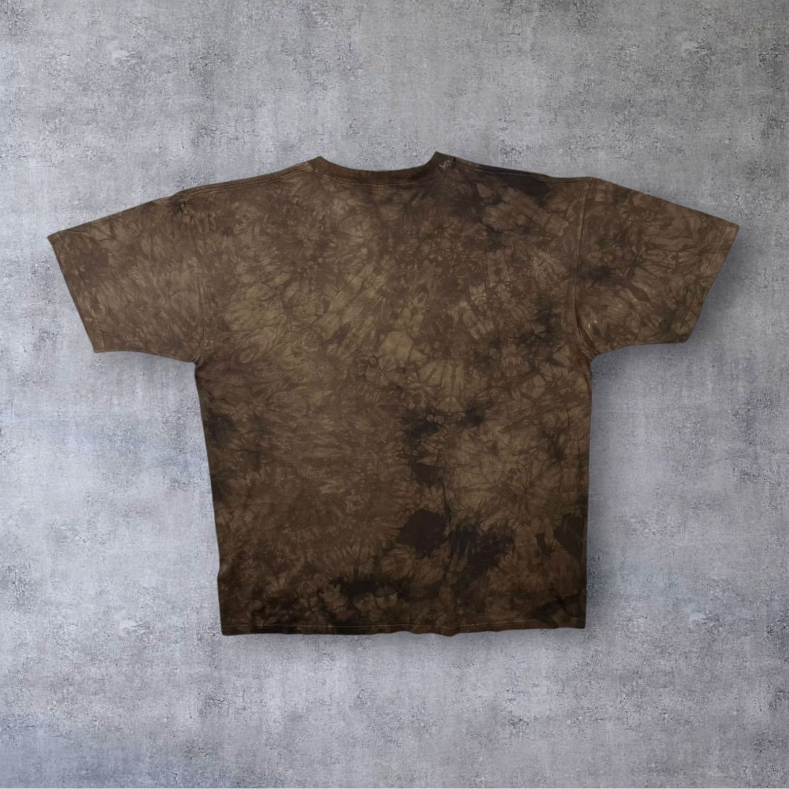 The Mountain The Mountain Tiger Animal Wildlife Graphic Brown Tie Dye T-Shirt 3XL Mens Redo: 3XL? Size US XXL / EU 58 / 5 - 2 Thumbnail