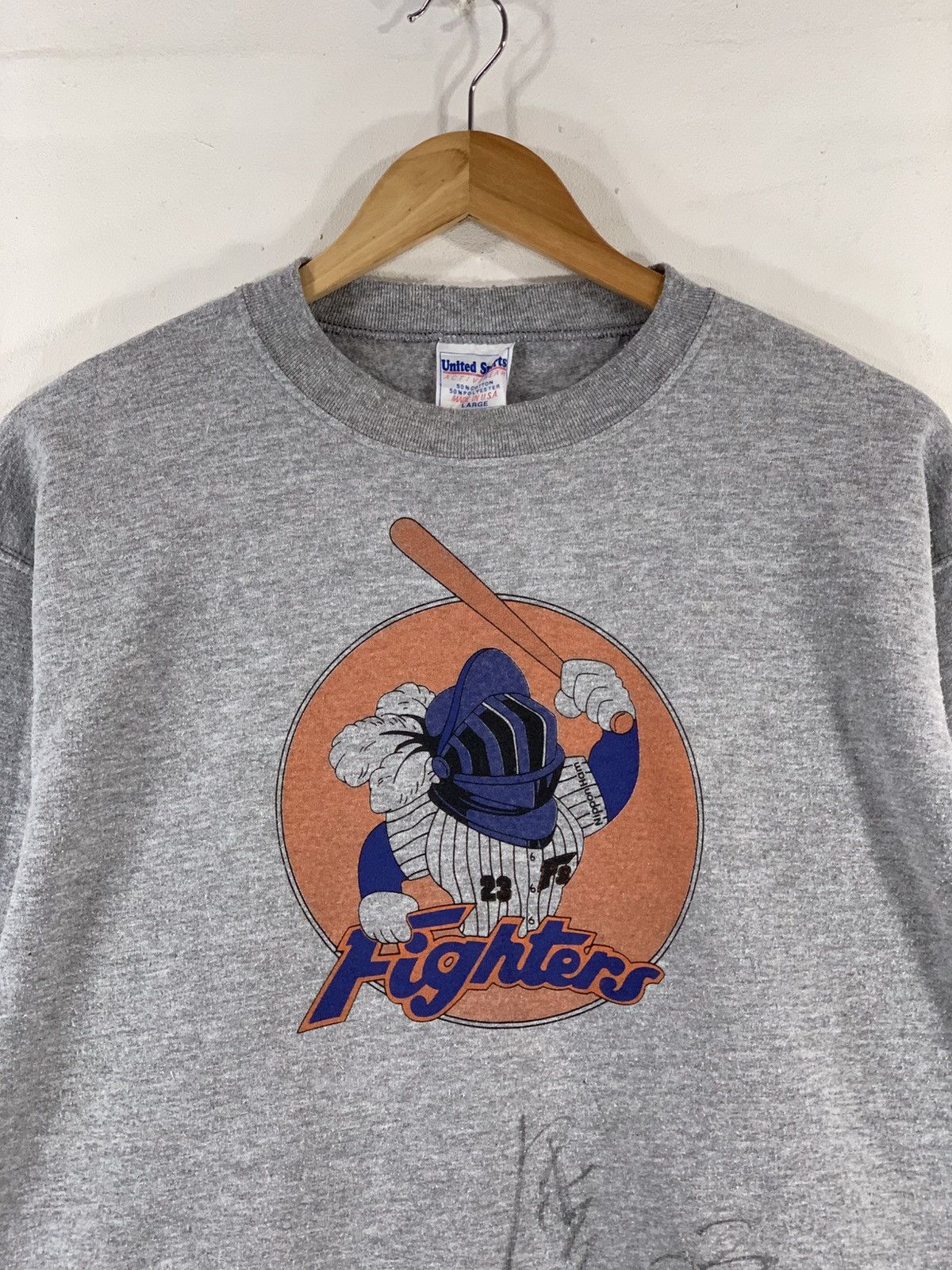 Vintage Vintage United Sports Sweatshirt Size US L / EU 52-54 / 3 - 3 Thumbnail
