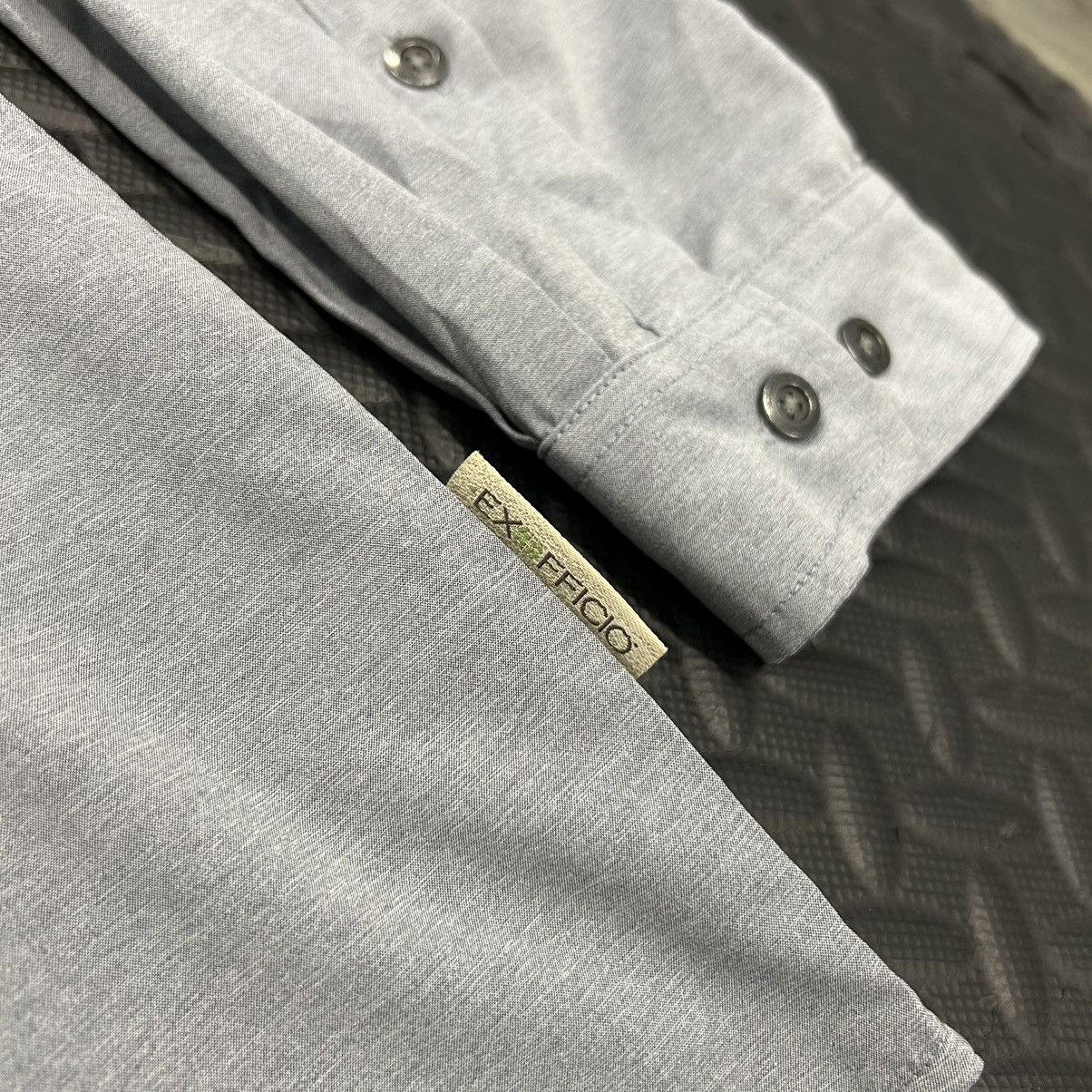 ExOfficio Exofficio Shirt Mens 2XL XXL Gray Button Up Outdoor Hiking Size US XXL / EU 58 / 5 - 6 Thumbnail