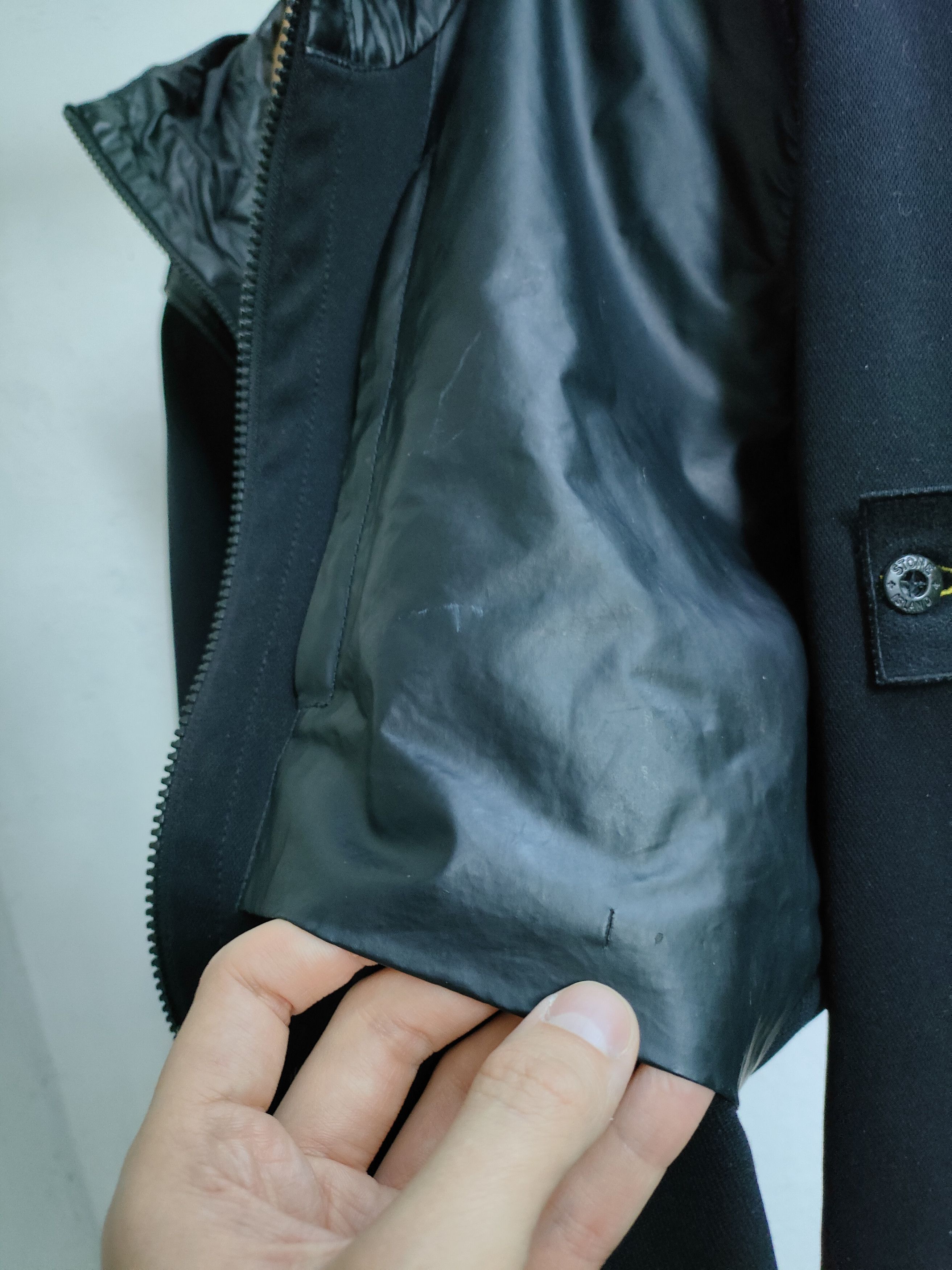 Stone Island Stone Island Soft Shell-R Terry Black Jacket Size US L / EU 52-54 / 3 - 16 Thumbnail