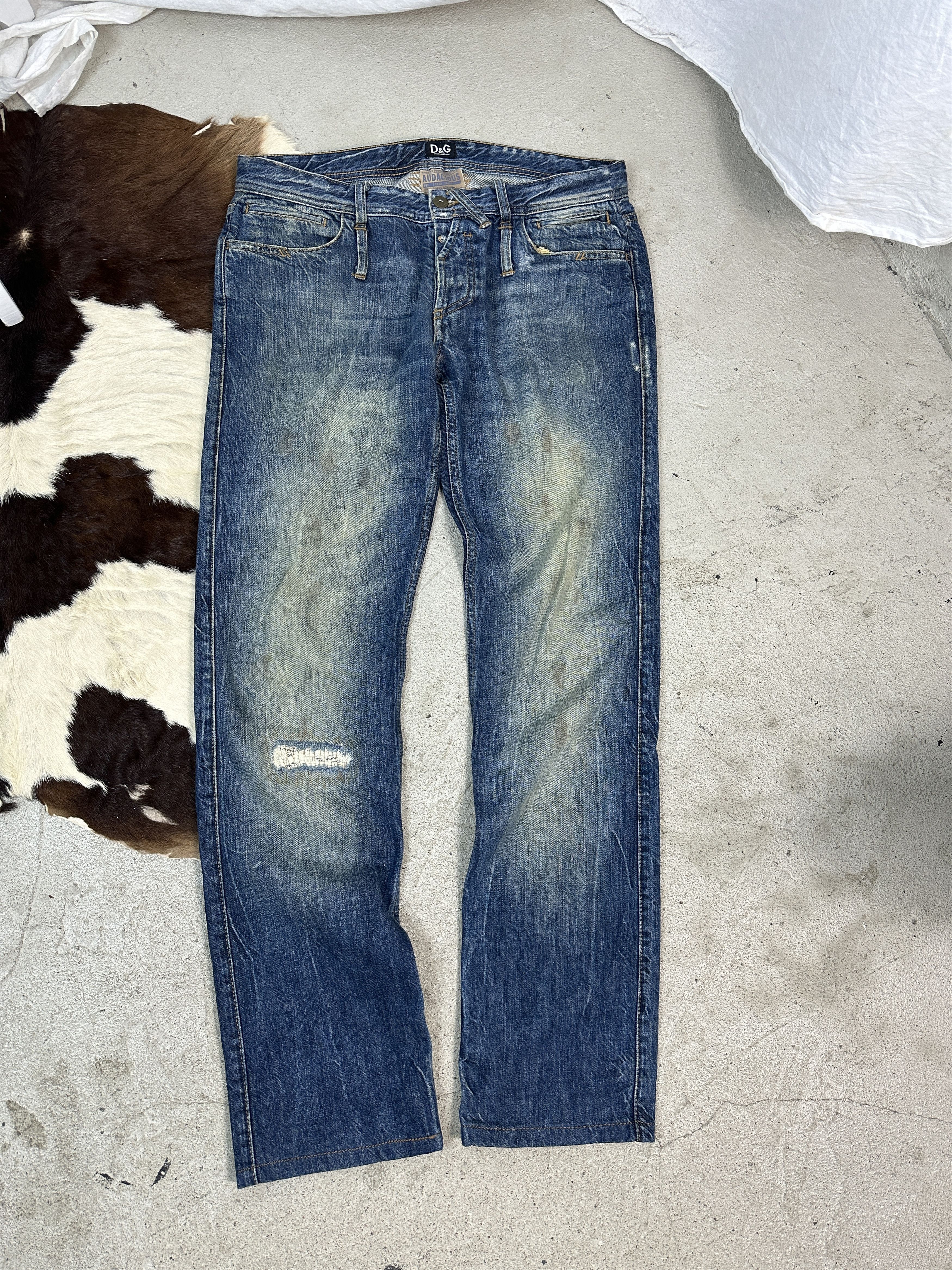 Vintage Denim Streetwear Casual Y2K Dolce & Gabbana Jeans