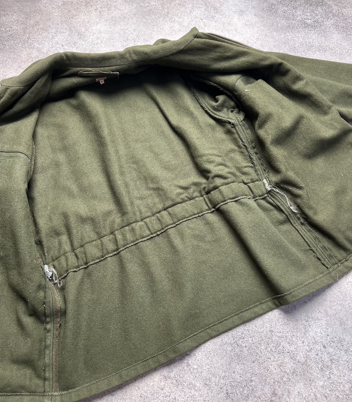 Vintage Vintage 80s wool military antique jacket Size US M / EU 48-50 / 2 - 10 Thumbnail