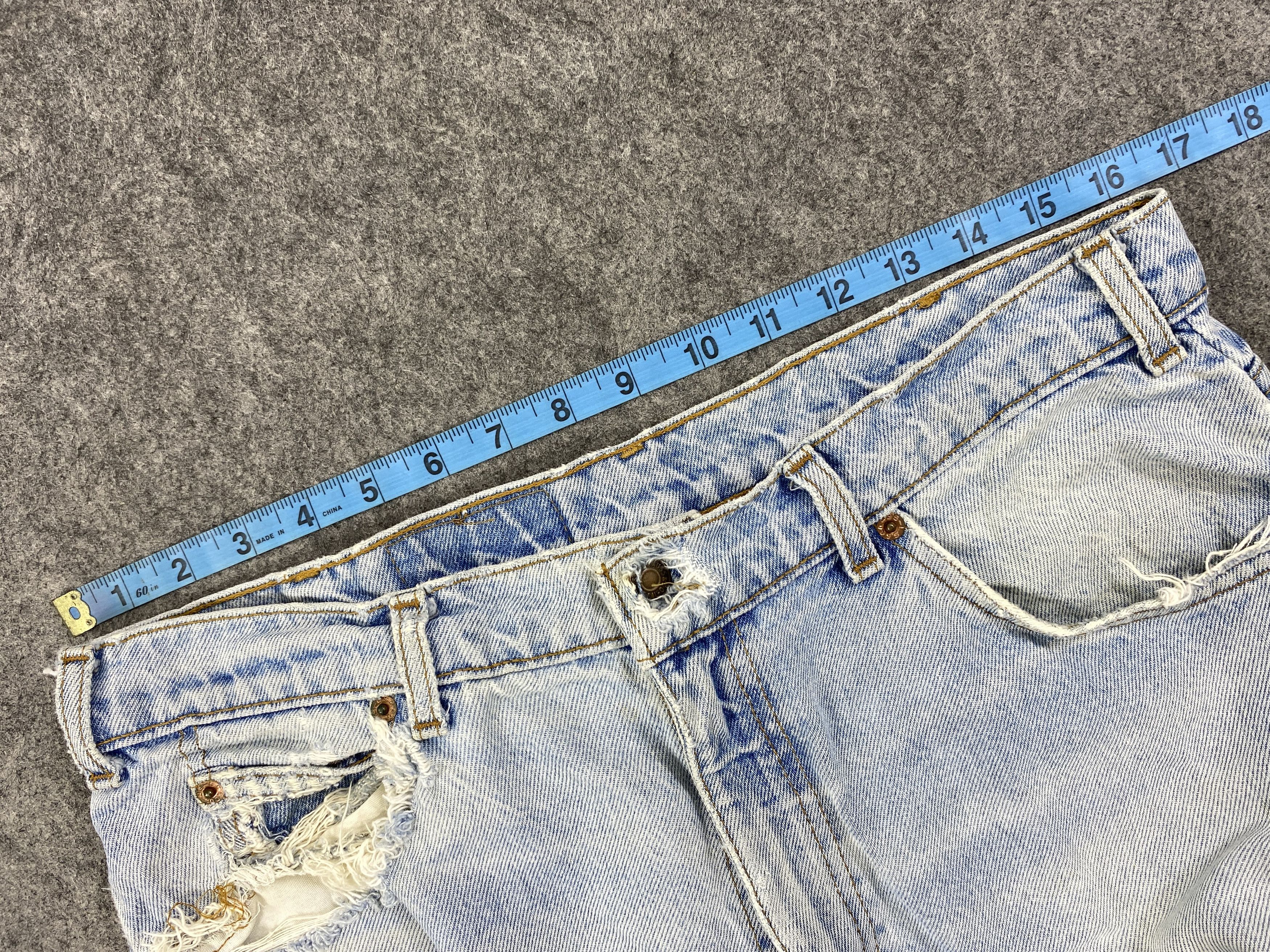 Levi's Light Blue Wash Vintage Levi's 634 Orange Tab 33x26.5 JN1776 Size US 33 - 5 Thumbnail