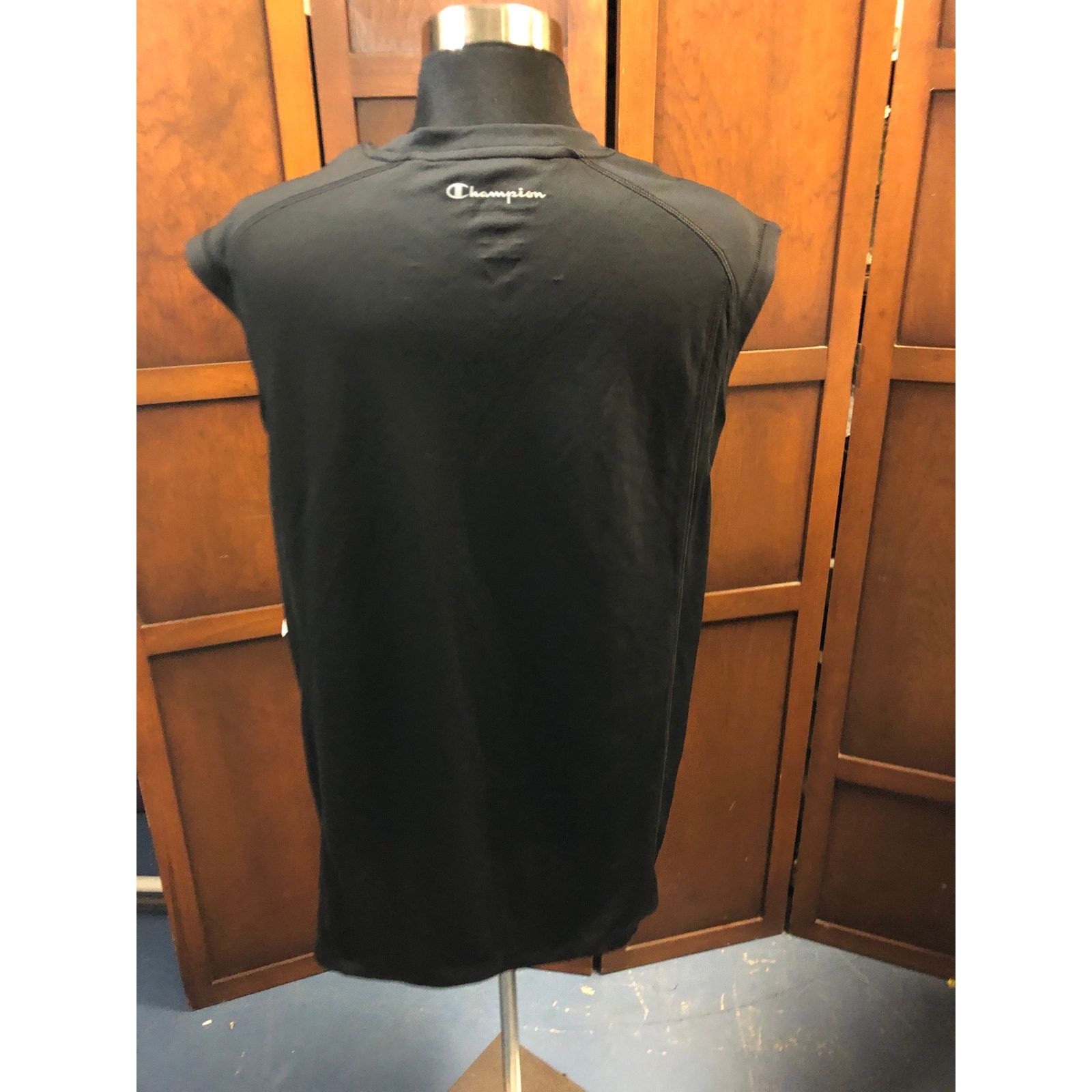 Champion Men's Champion Performance Black Sleeveless Shirt M Size US M / EU 48-50 / 2 - 3 Thumbnail