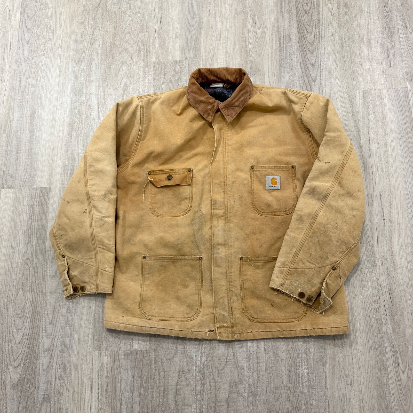 XL Carhartt Chore Coat カーハート stussy Carhartt × Stussy Carhartt X Stussy Chore Coat | Grailed