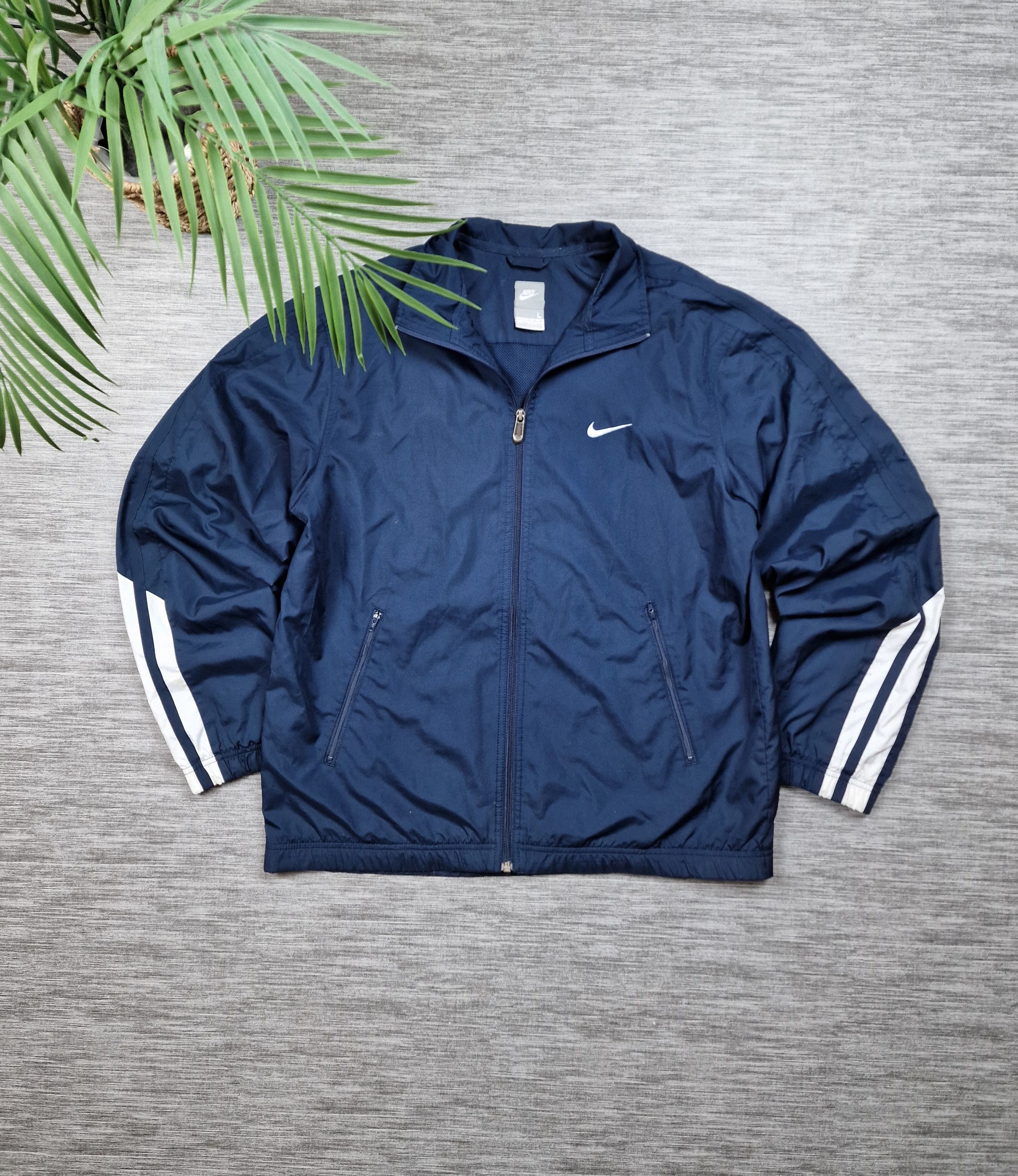 Nike Dr Romanelli NIKE Colorblock Leather Sport Jacket L XL | Grailed