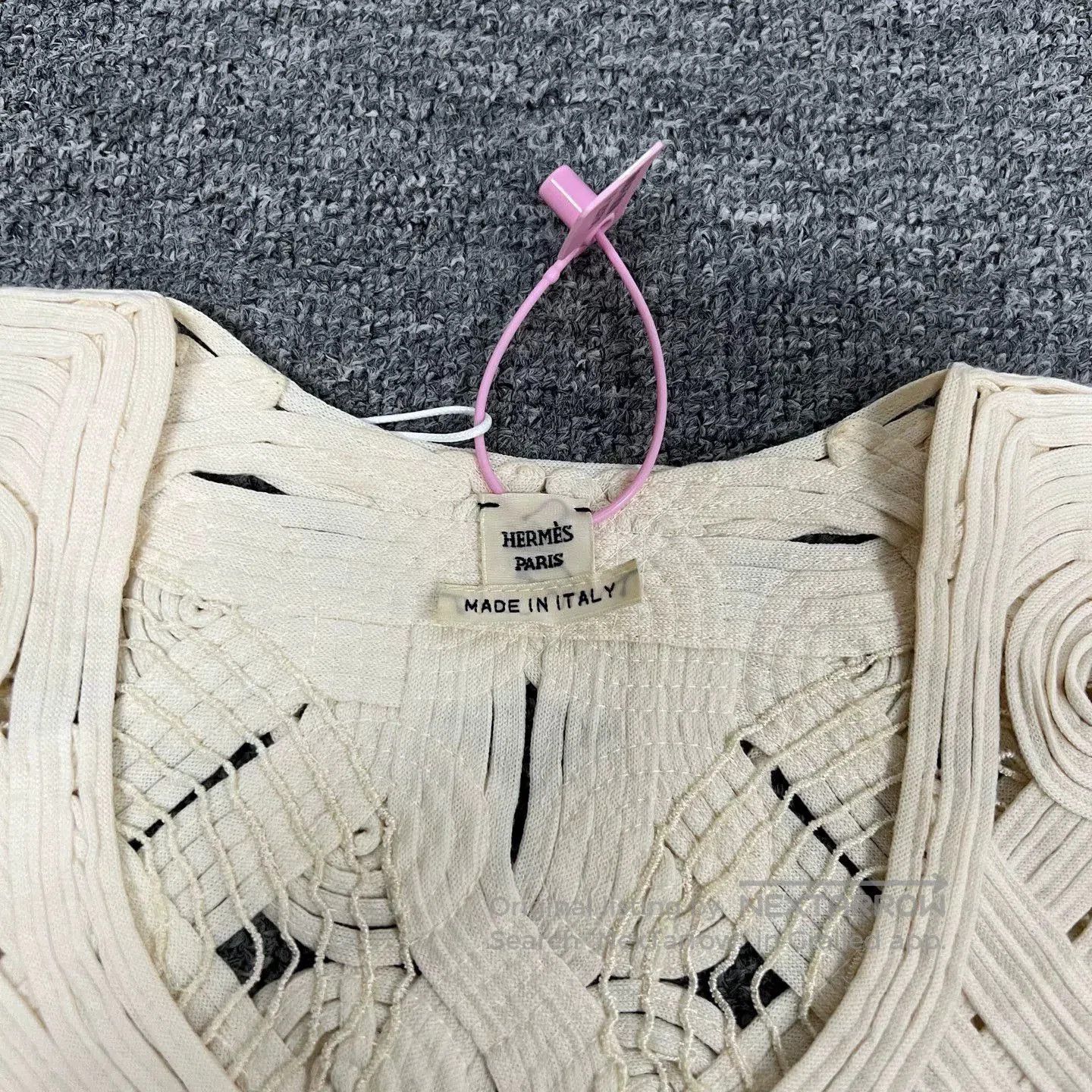 Hermes Hermes Knit Hollow Out Sleeveless Vest. Size US S / EU 44-46 / 1 - 3 Thumbnail