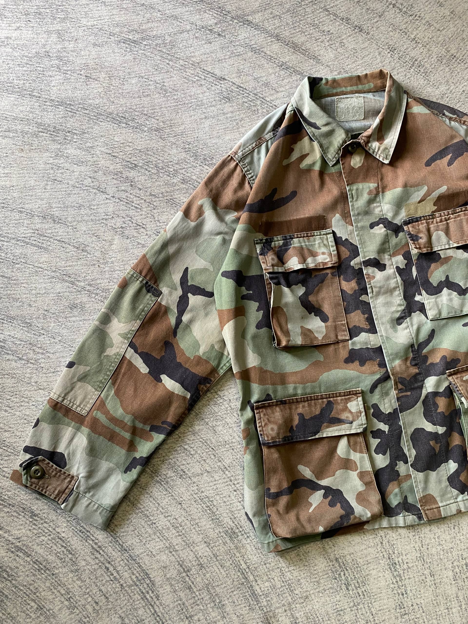 WARCHIVE Vintage US Army M81 BDU Woodland Camouflage Combat Jacket Size US M / EU 48-50 / 2 - 3 Thumbnail