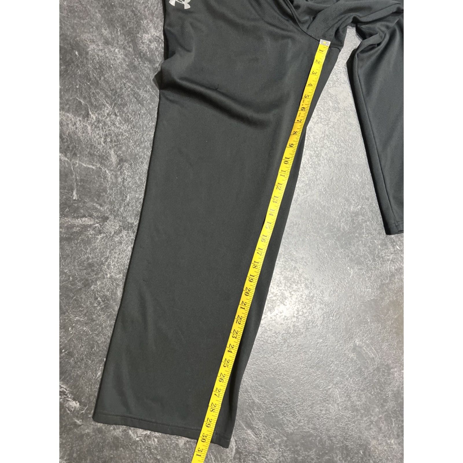 Under Armour Under Armour ColdGear Men's Sweatpants Large Black Jogging Activewear Drawstring Size US 33 - 2 Thumbnail