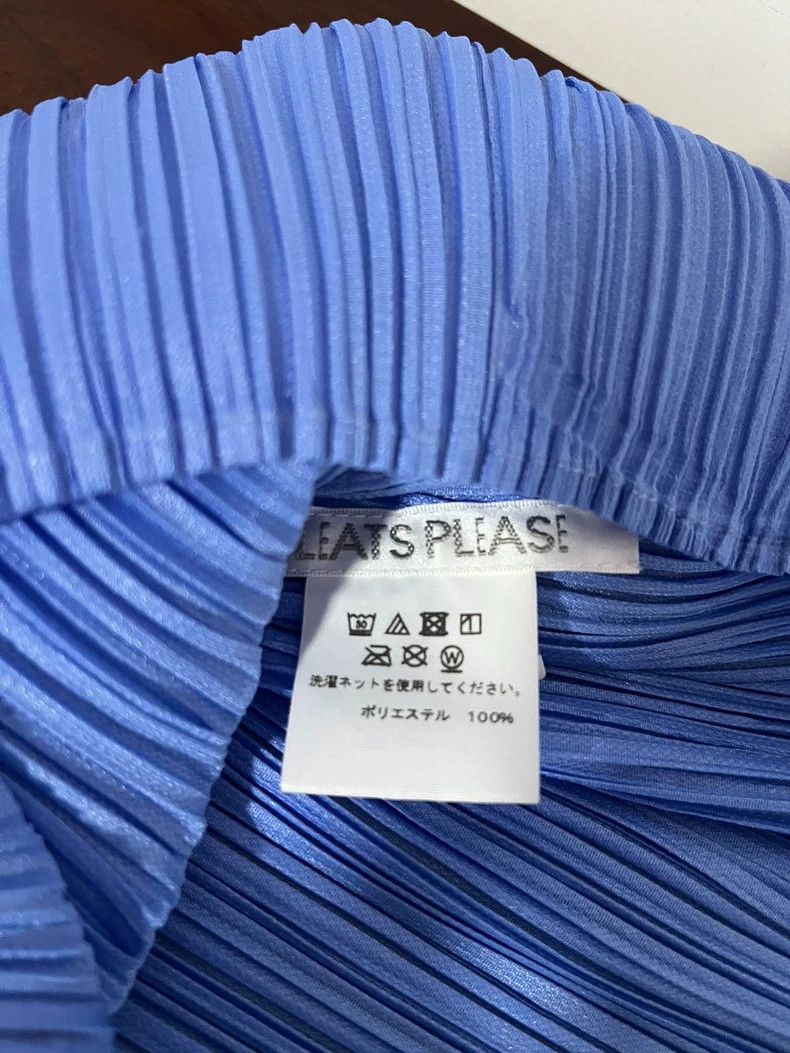 Issey Miyake Issey Miyake size:3 Blue pleated cardigan Size XS / US 0-2 / IT 36-38 - 5 Thumbnail
