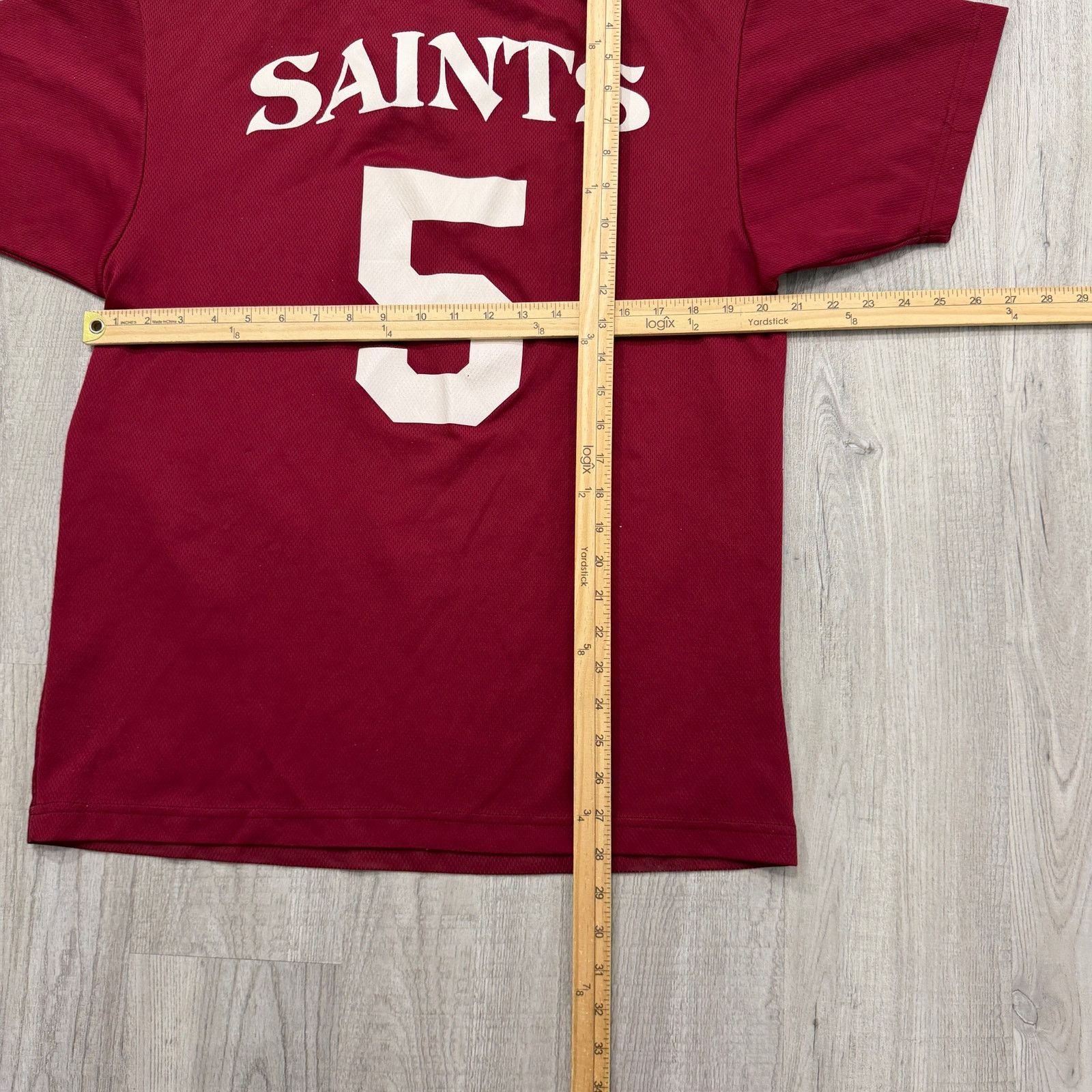 Vintage Vintage Dynamic Soccer Collared Jersey Medium Red White 90s Size US M / EU 48-50 / 2 - 7 Thumbnail