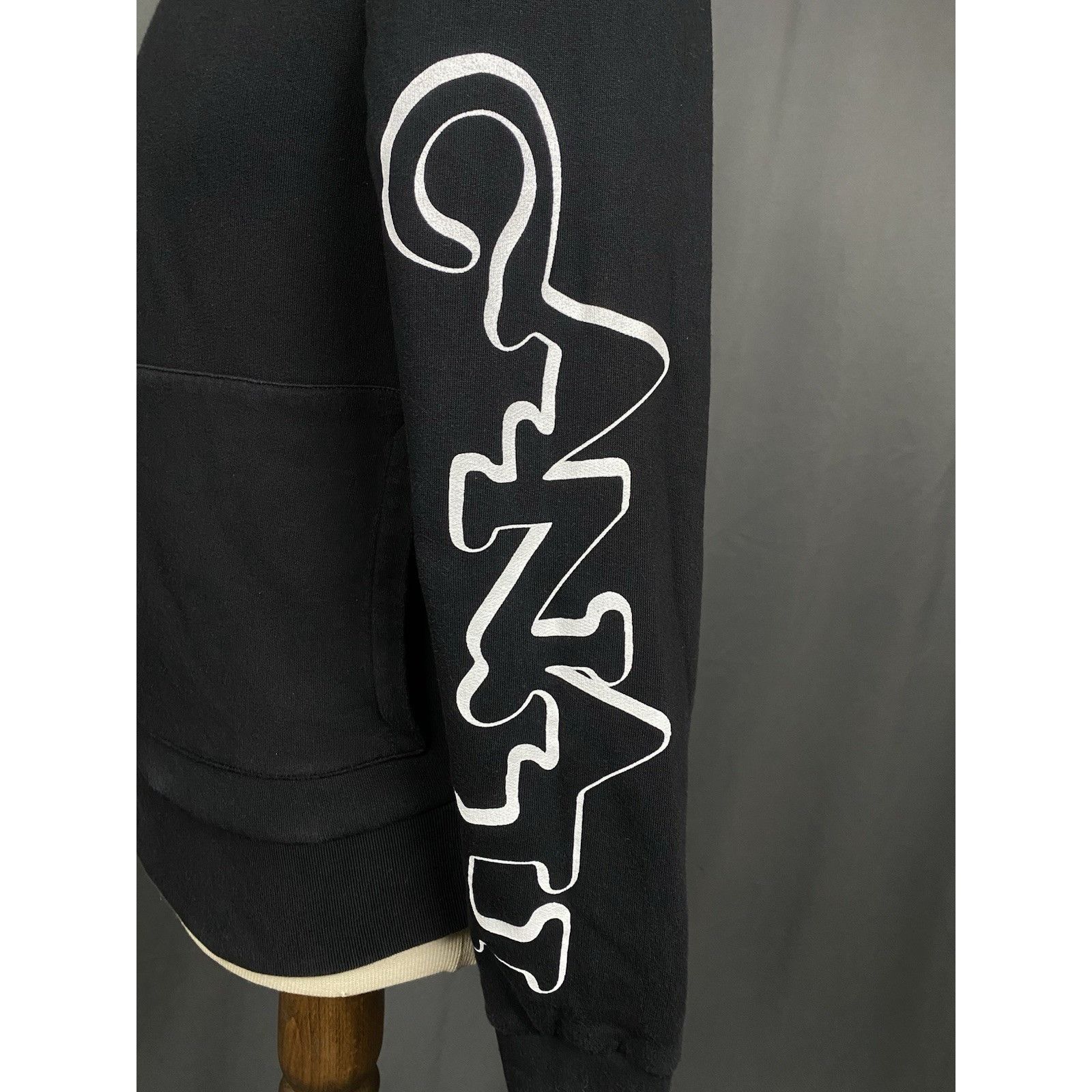 Canali Canali Big Logo Men's Black Full Zip Hoodie Sweater Size 46 Size US S / EU 44-46 / 1 - 9 Thumbnail