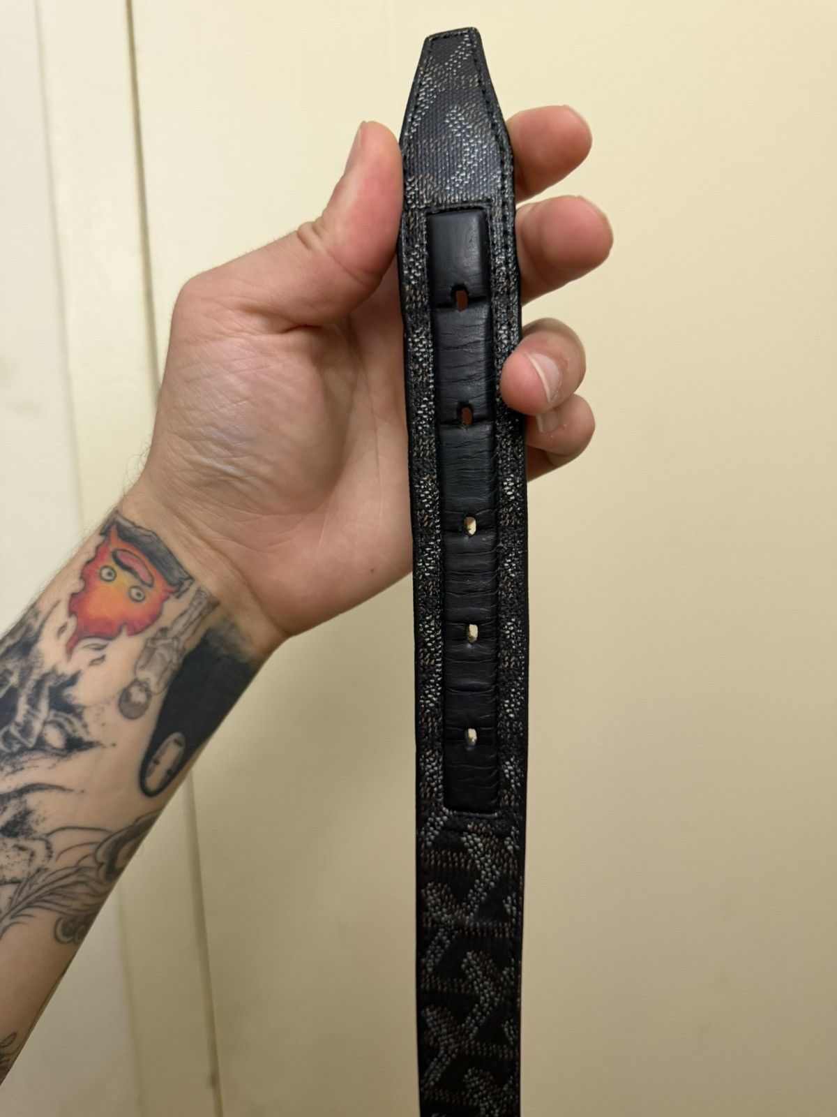 Goyard Black Goyard Monogram Belt Size 90 Size ONE SIZE - 11 Thumbnail