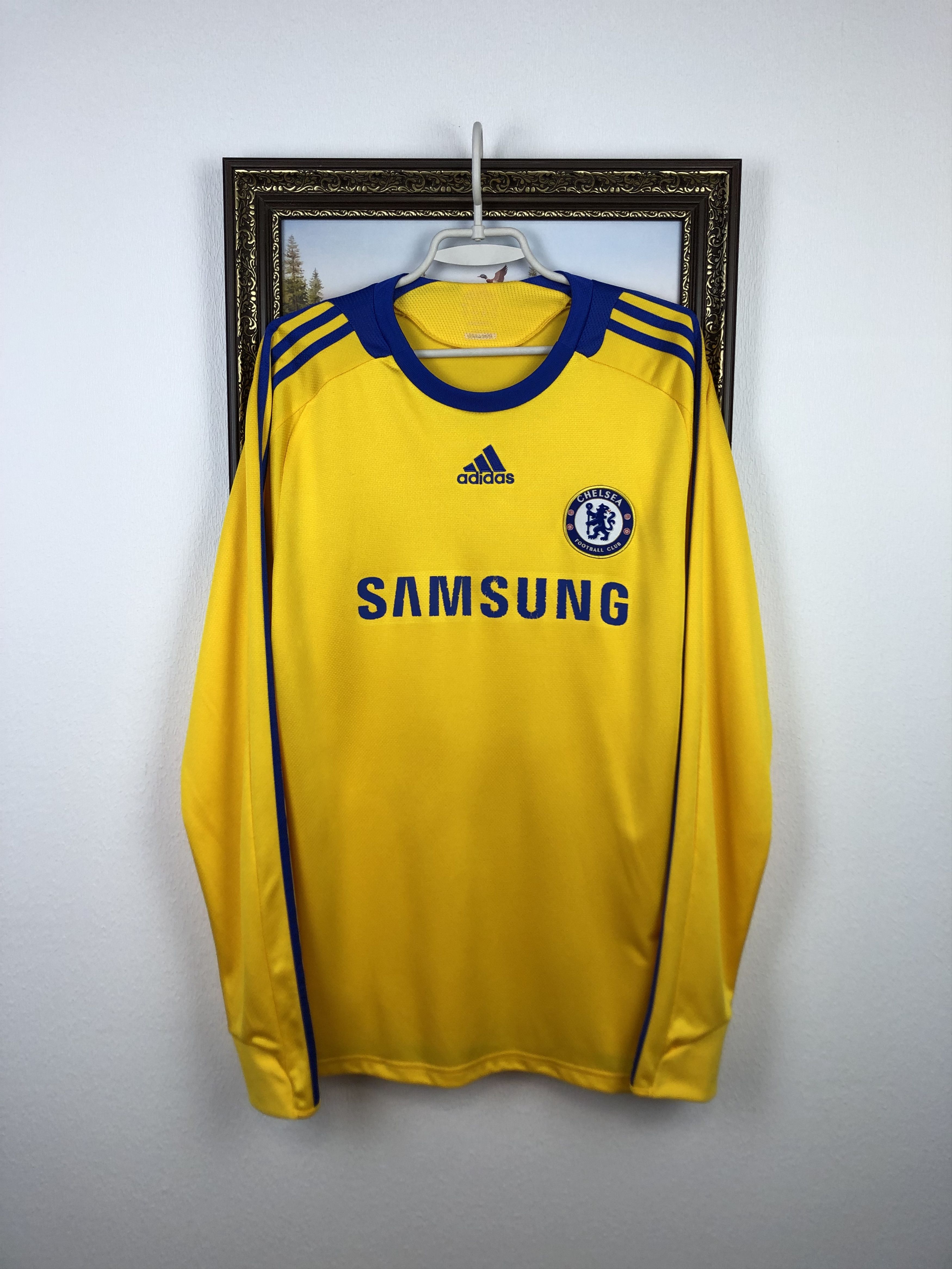 Chelsea football shirt 2008 Soccer Adidas Long Sleeve Jersey