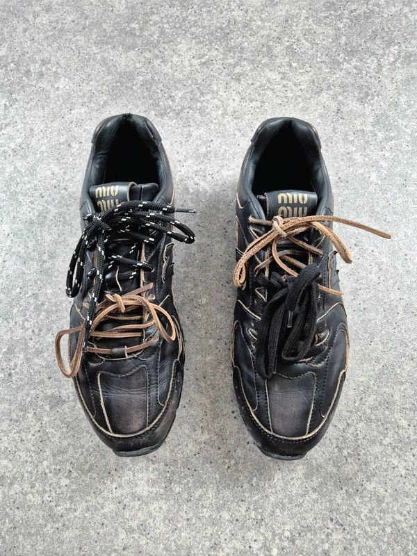Miu Miu New Balance 530 SL Miu Miu Black Training Sneakers Size 41 Size US 8 / EU 41 - 3 Thumbnail