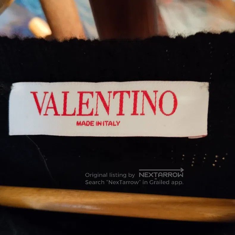 Valentino Valentino Wool knitted sweater in early spring Size M / US 6-8 / IT 42-44 - 7 Thumbnail
