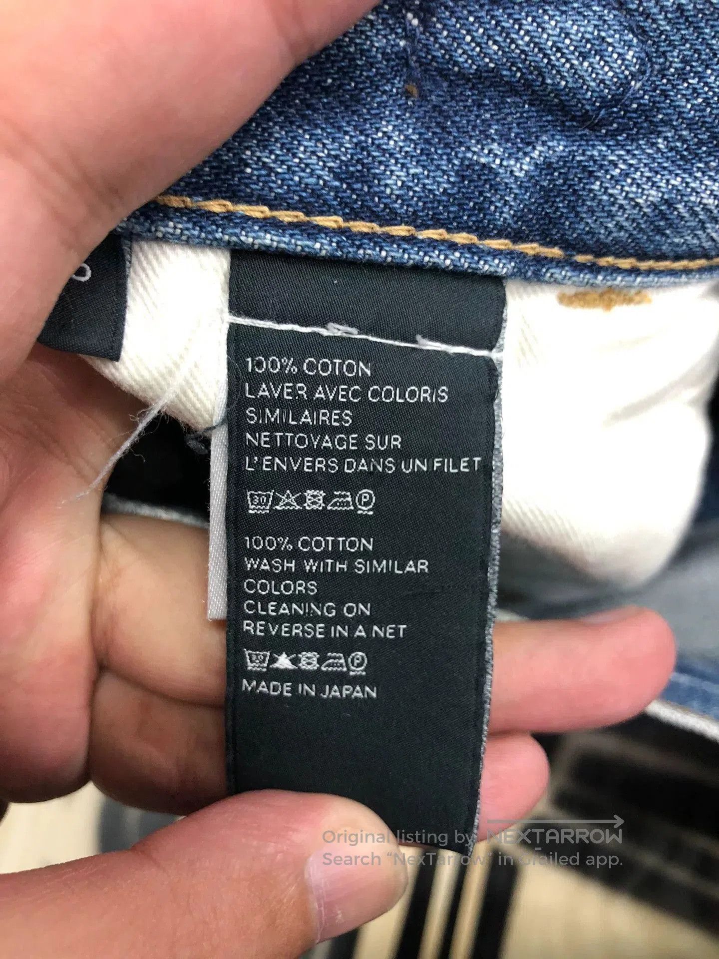 Celine celine dyland union wash denim pants. Size 25" / US 0 / IT 36 - 5 Thumbnail