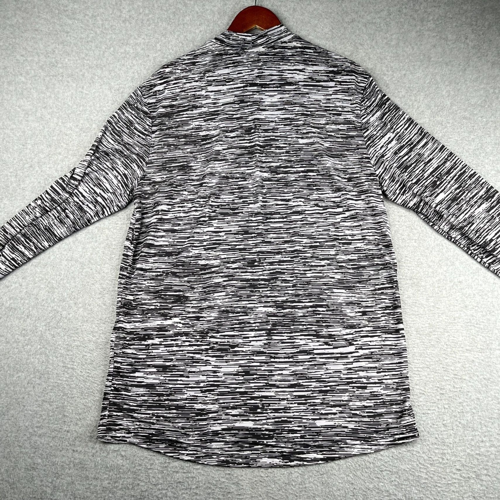 Vintage Jamie Sadock Sunsense Mock Neck Long Sleeve Performance Shirt M Gray Heather Stretch Shirt Womens Size US M / EU 48-50 / 2 - 5 Thumbnail