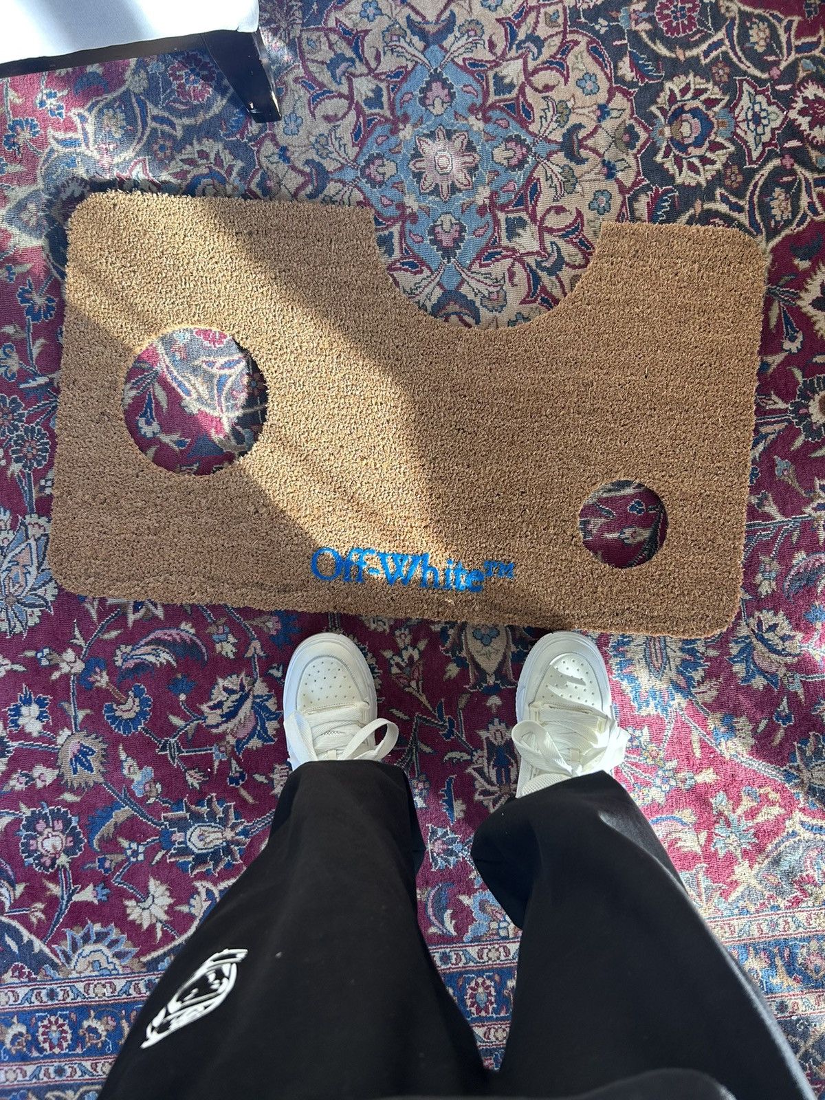 Off-White - IKEA × OFF WHITE ”STILL LOADING” Virgil Abloh x IKEA 'STILL LOADING' Rug Giveaway | Hypebeast