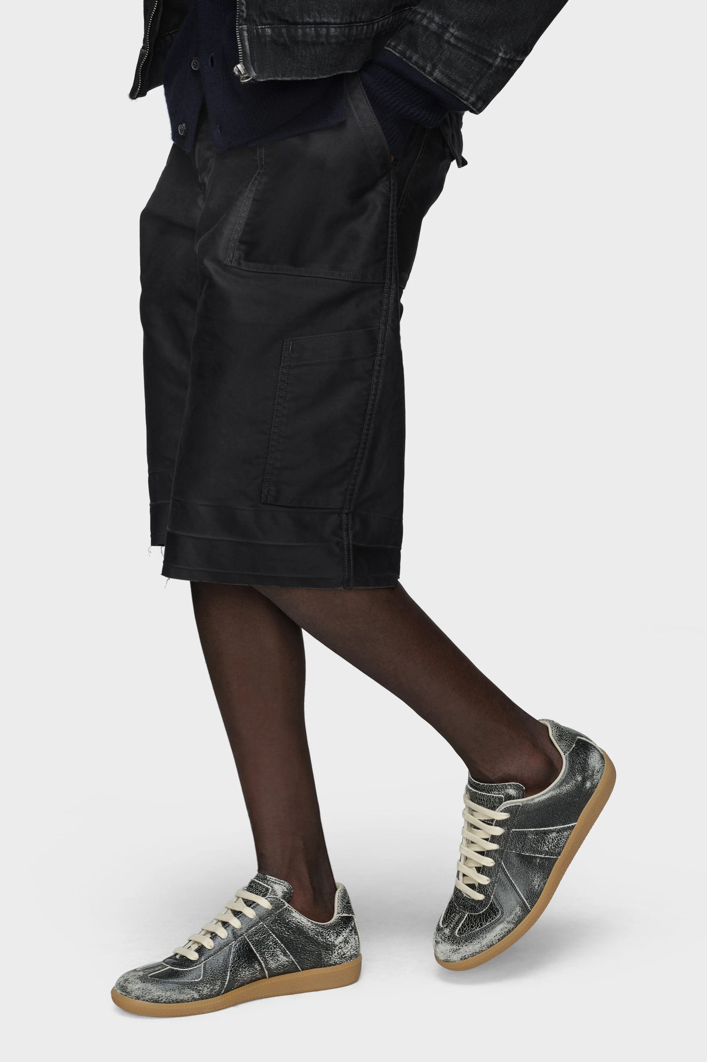 Maison Margiela o1bcso1str0526 Replica Sneakers in Black/White Size US 11.5 / EU 44-45 - 7 Thumbnail