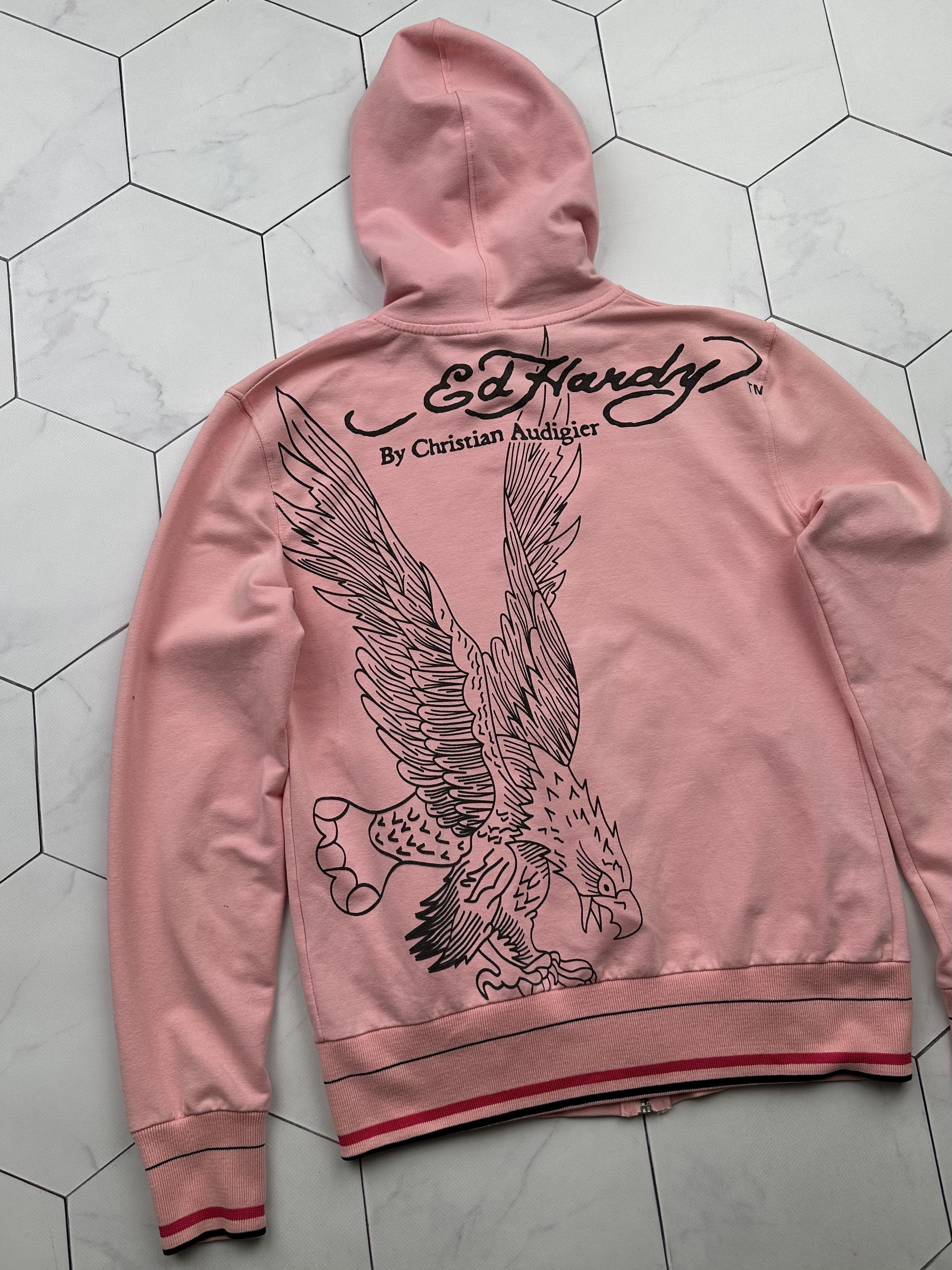 Ed Hardy Ed Hardy Vintage Hoodie (B236) Size M / US 6-8 / IT 42-44 - 12 Thumbnail