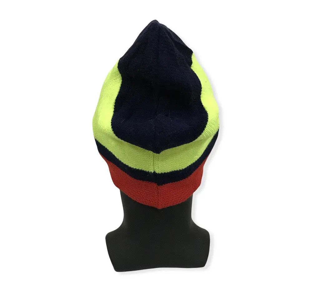 Japanese Brand × Vintage Japanese Brand Stripe Design Beanie Hat Size ONE SIZE - 4 Thumbnail