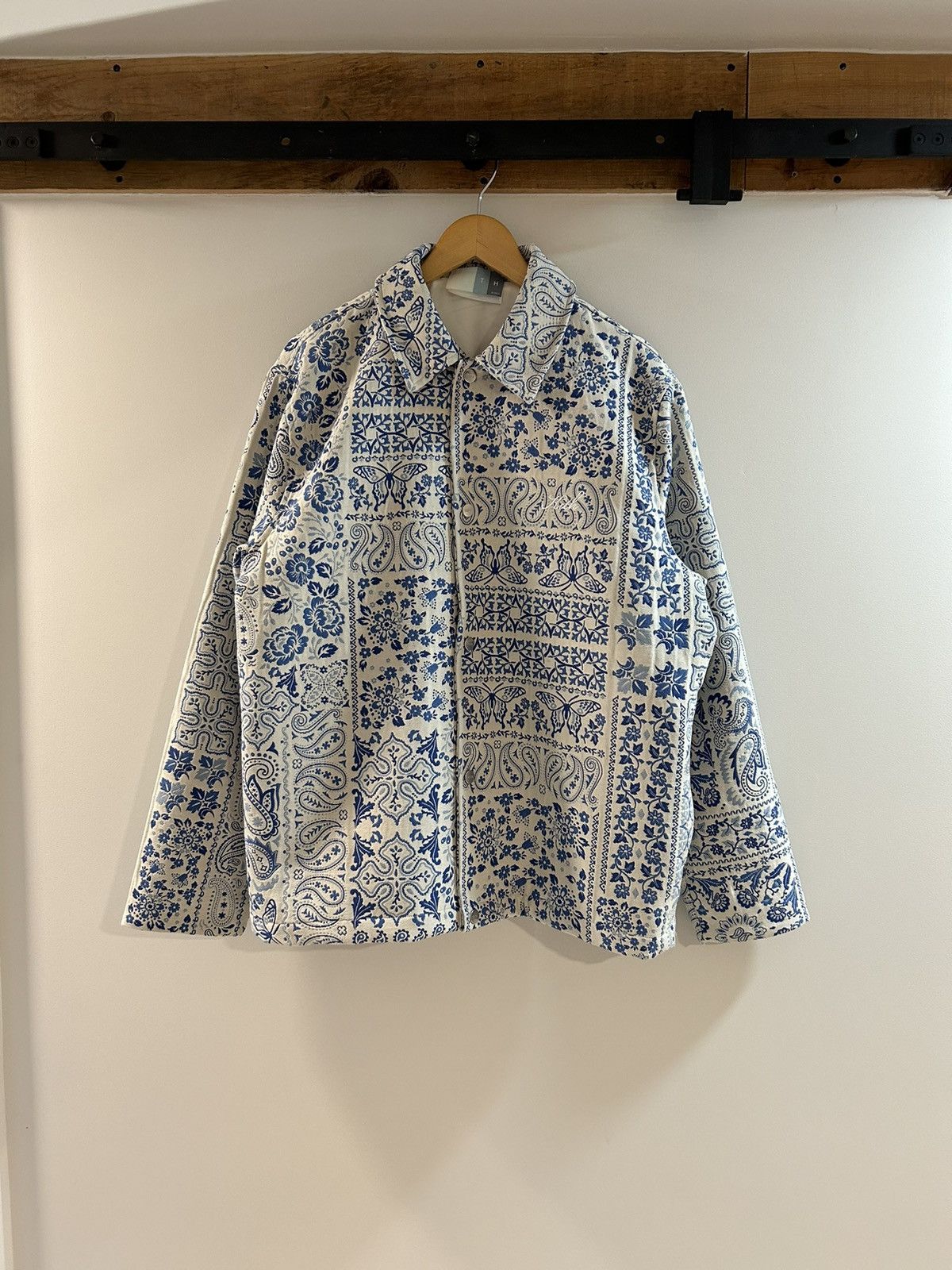 Kith Kith Tapestry Coaches Jacket - Sandrift Large | Grailed