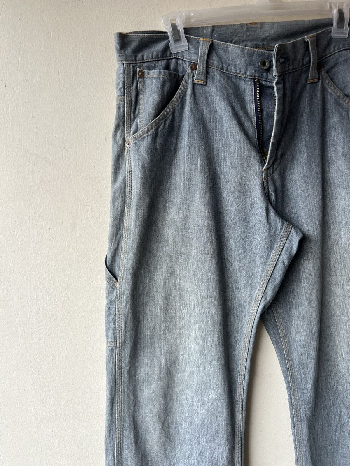Stevenson Overall Co. Stevenson Overall Japan Distress Mud Denim Workwear Jeans Size US 32 / EU 48 - 11 Thumbnail
