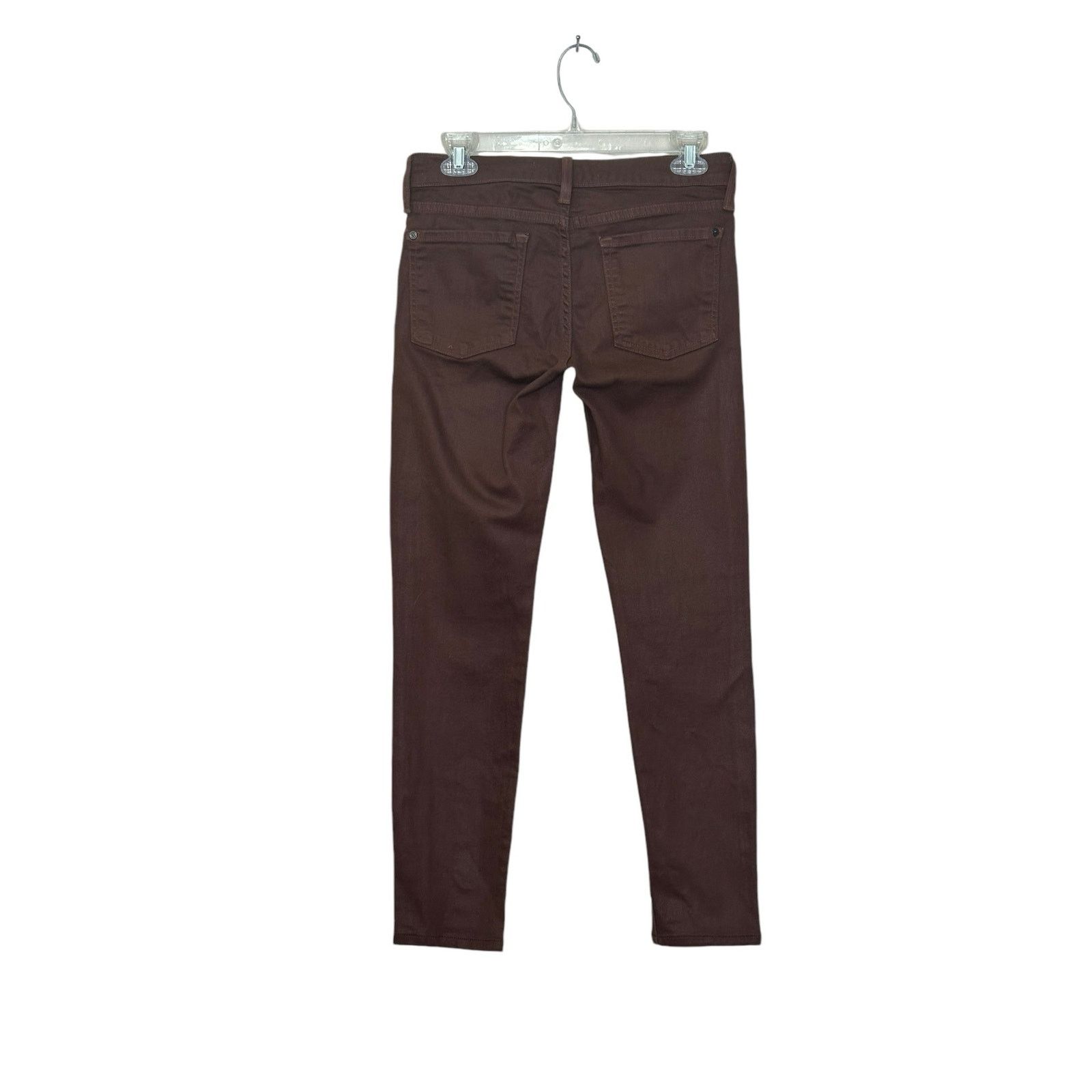 Vince Vince. Lola Stonepipe coated brown skinny jeans size 27 Size 27" / US 4 / IT 40 - 7 Thumbnail