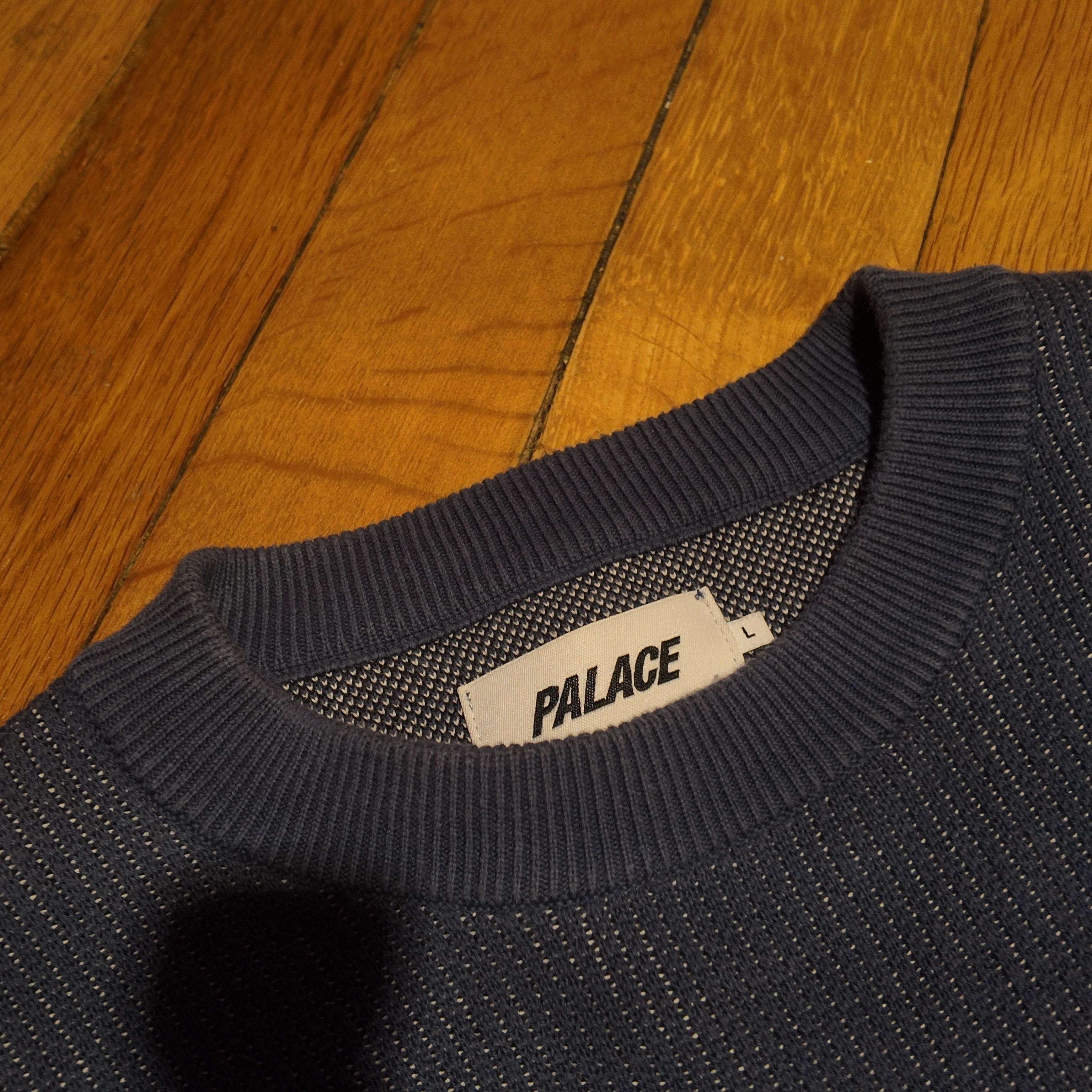 Palace Palace Tri Pal Knit Navy Size L Size US L / EU 52-54 / 3 - 8 Thumbnail