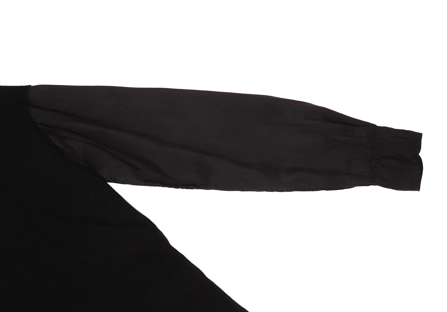 Yohji Yamamoto Yohji Yamamoto Cotton Sleeve-Contrast T-Shirt Size US L / EU 52-54 / 3 - 3 Thumbnail