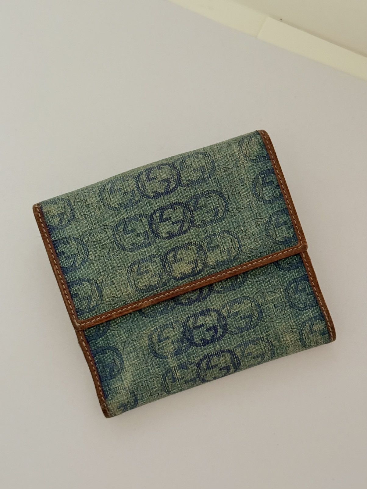 Gucci Denim Wallet