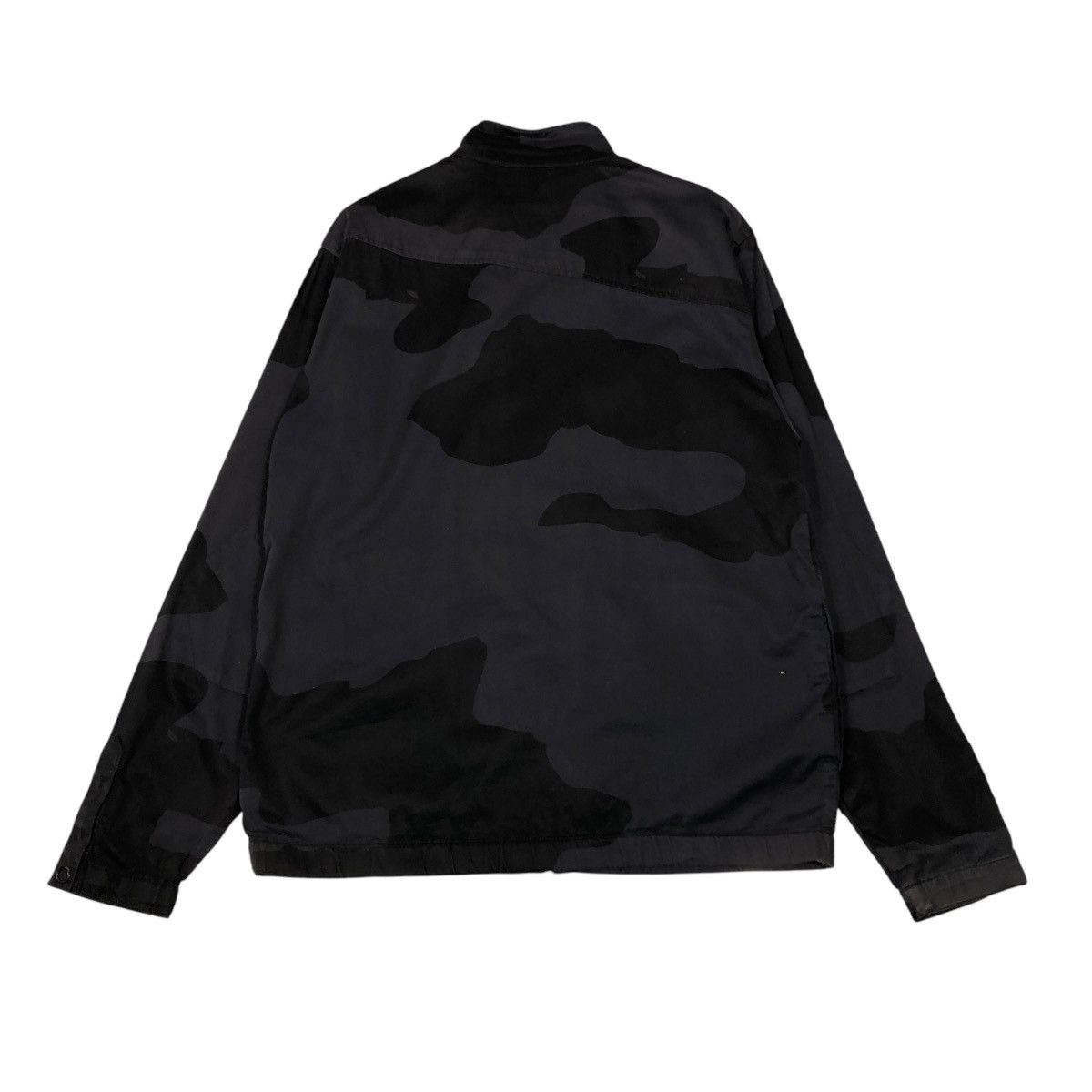 Japanese Brand 🔥RICH BLACK VINTAGE BIKER JACKET VOLCOM CAMOUFLAGE DESIGN Size US M / EU 48-50 / 2 - 2 Thumbnail