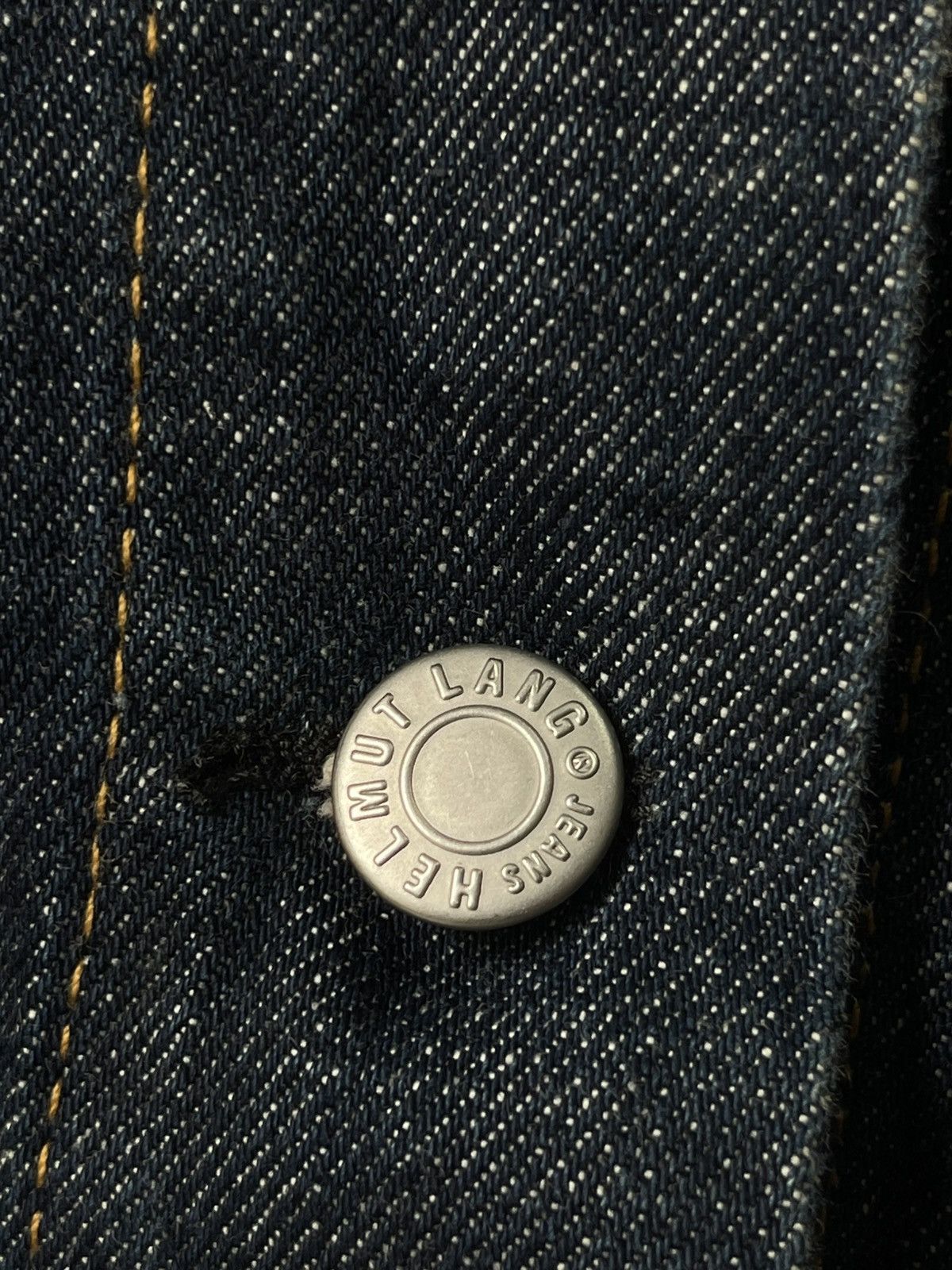 Helmut Lang 2000 Helmut Lang Elongated Denim Jacket c1 Size US S / EU 44-46 / 1 - 9 Thumbnail