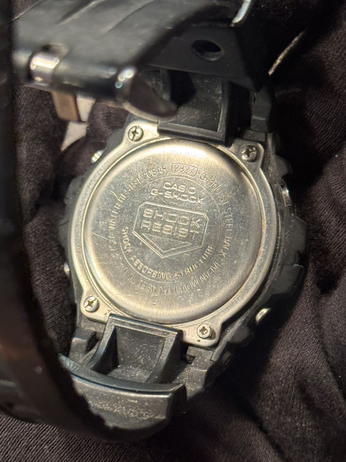 G Shock Casio G-Shock Black & Red Analog-Digital Watch – 200M Size ONE SIZE - 12 Thumbnail