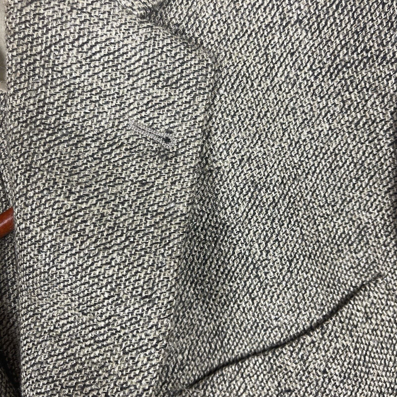 Hickey Freeman Hickey Freeman Design 100% Wool Blazer USA Made 46" Long Size 46L - 12 Thumbnail