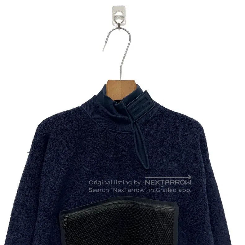 Fendi Fendi Navy blue half zip hoodie Size XXS / US 00 / IT 34 - 3 Thumbnail