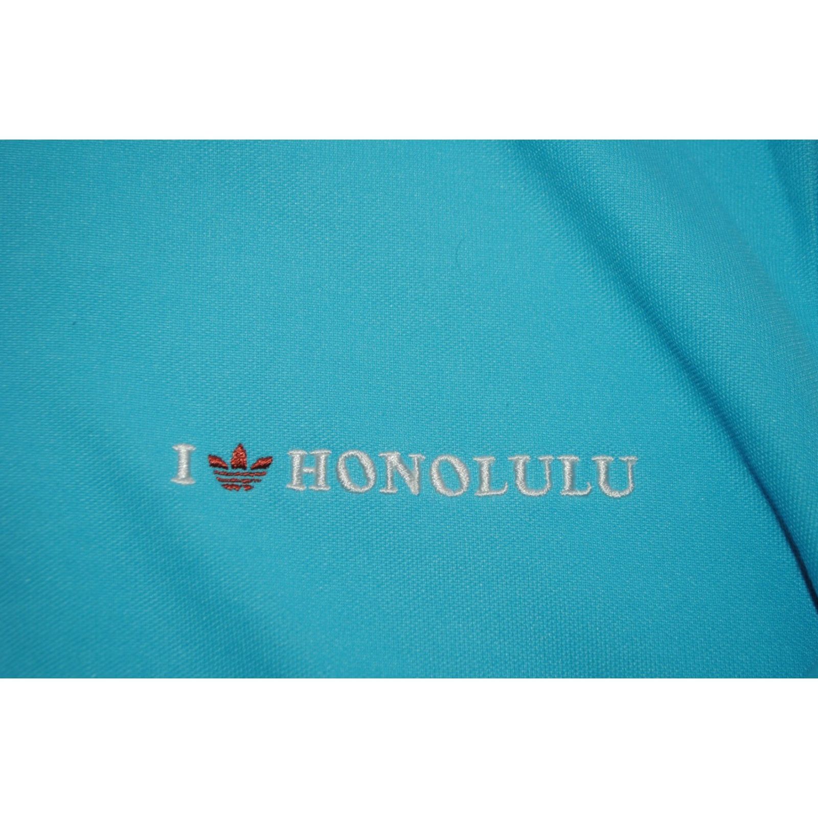 Adidas MENS 2006 HONOLULU HAWAÏ TRACK TOP ADIDAS ORIGINALS JACKET XL BLUE VINTAGE Size US XL / EU 56 / 4 - 2 Thumbnail