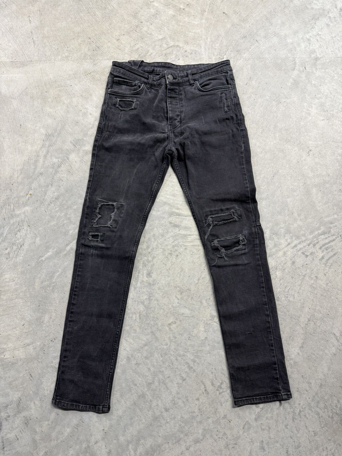 Ksubi Distressed Denim Skinny Jeans