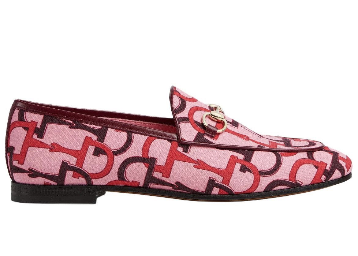Gucci Gucci Jordaan Loafers Pink Multi size 36 Size US 6 / IT 36 - 2 Thumbnail