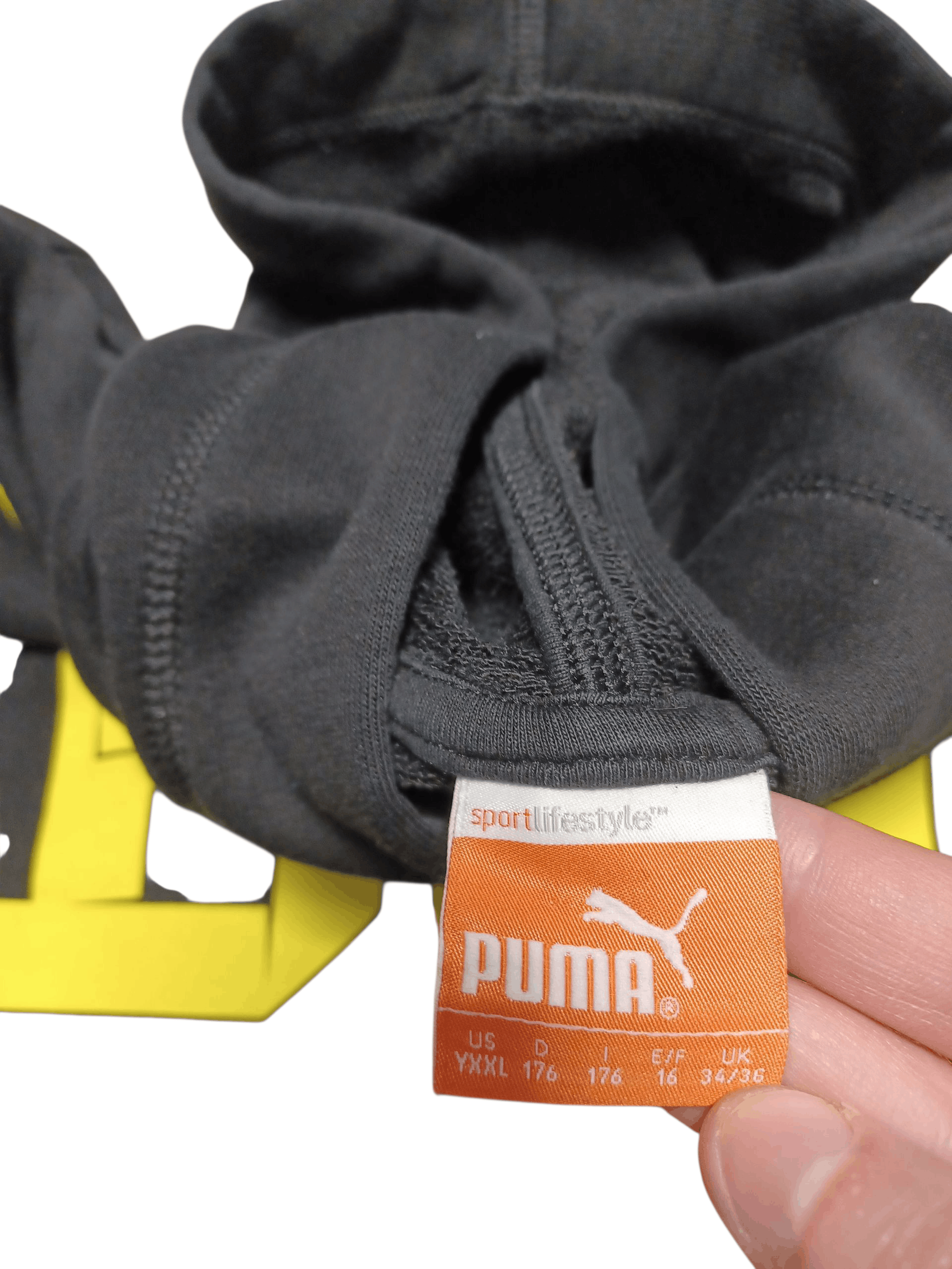 Puma BORUSSIA DORTMUND BVB PUMA VINTAGE BIGLOGO SOCCER HOODIE Size US M / EU 48-50 / 2 - 5 Thumbnail