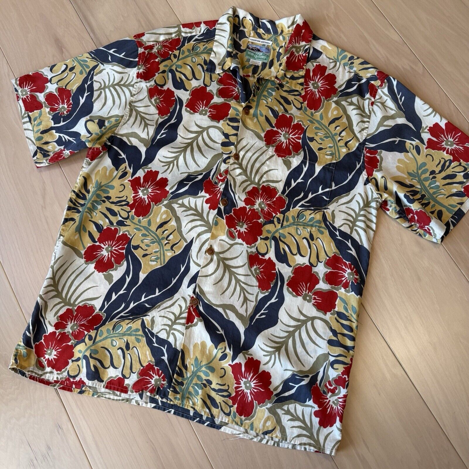 Reyn Spooner Reyn Spooner Hawaiian Shirt L Multicolor Floral Art Hawaii Size US L / EU 52-54 / 3 - 7 Thumbnail