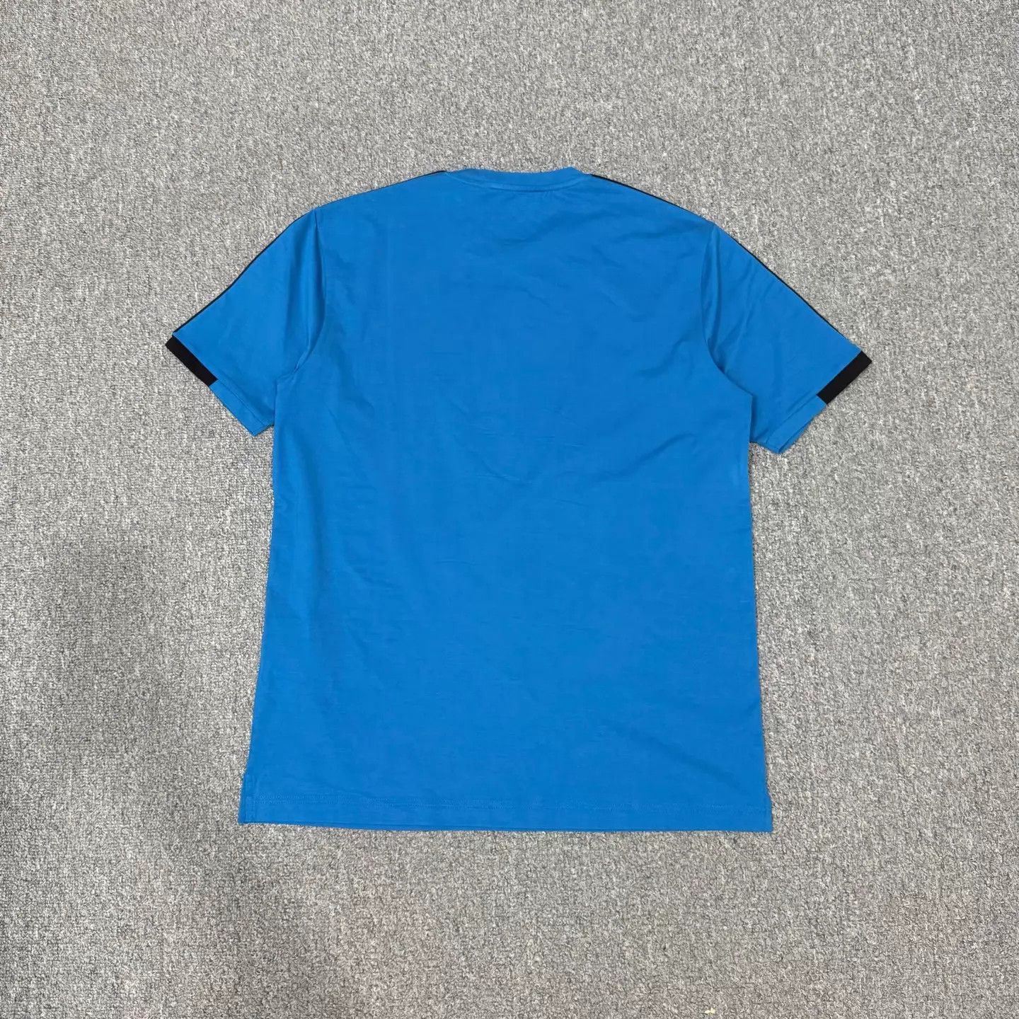 Prada Prada Blue Shoulder Embroidered Logo Short Sleeve M Unused Size M / US 6-8 / IT 42-44 - 2 Thumbnail