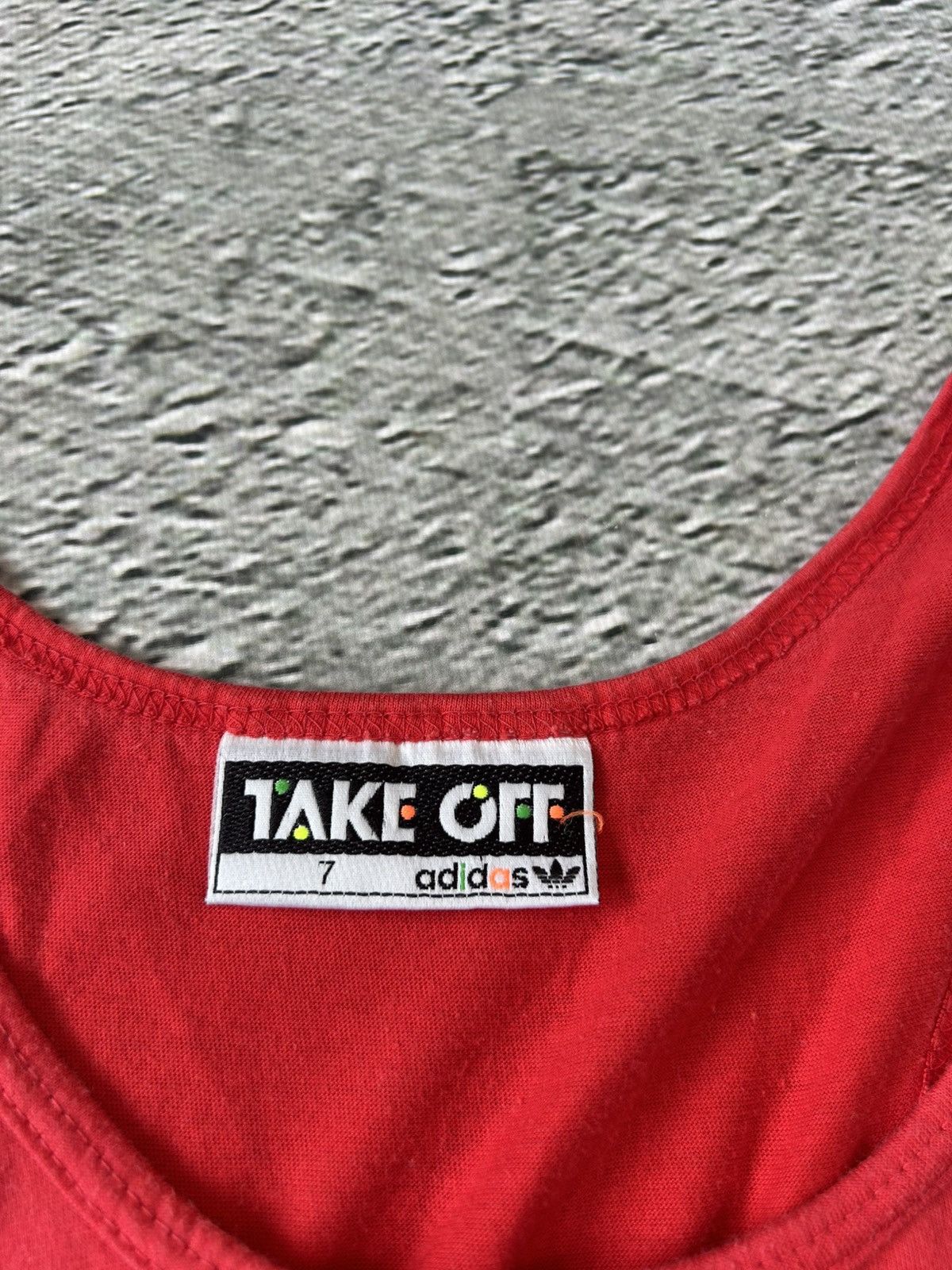 Adidas × Vintage adidas take off tank top red sleeveless vintage Size US L / EU 52-54 / 3 - 3 Thumbnail
