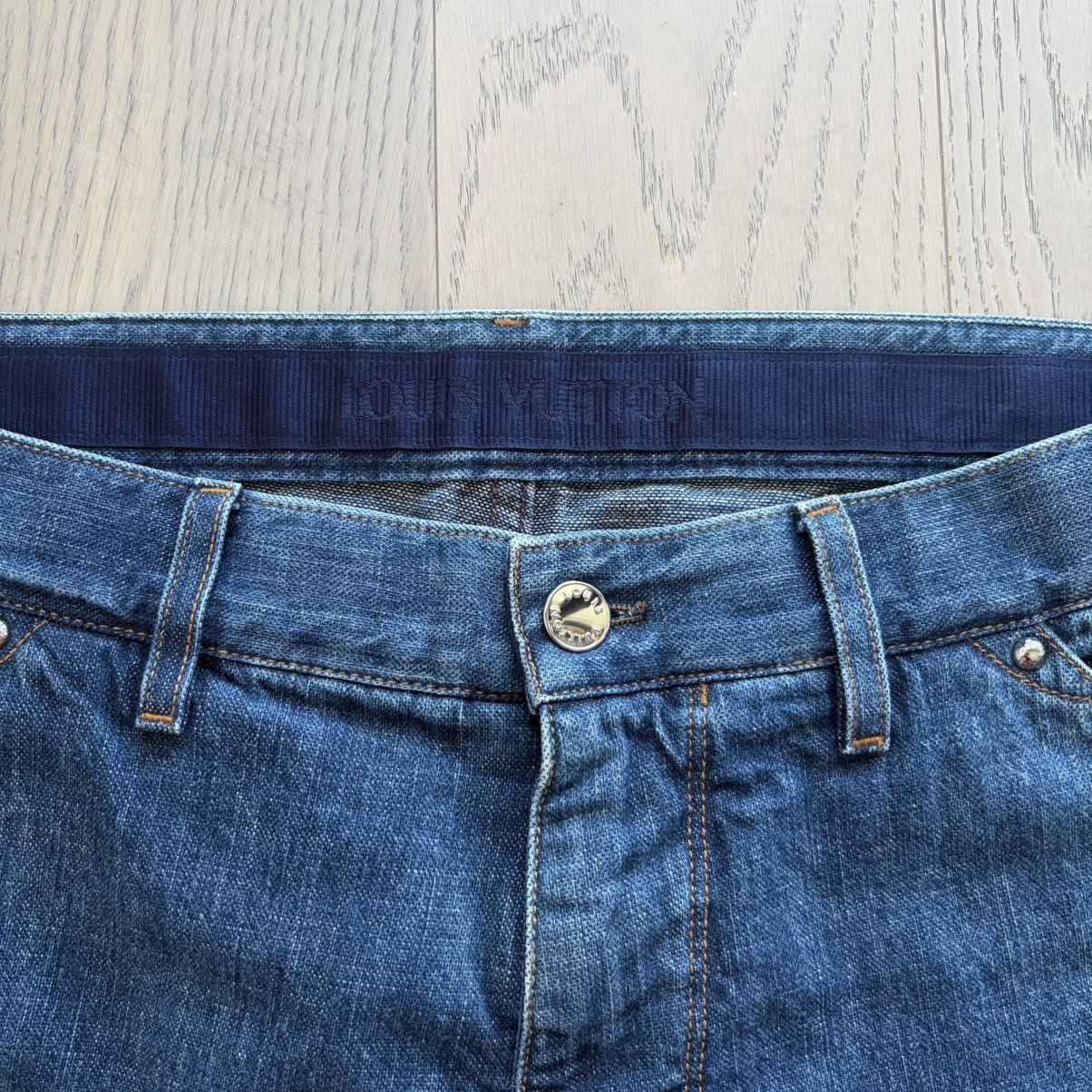 Louis Vuitton Louis Vuitton Y2K Men’s Blue Denim Jeans Size US 34 / EU 50 - 4 Thumbnail